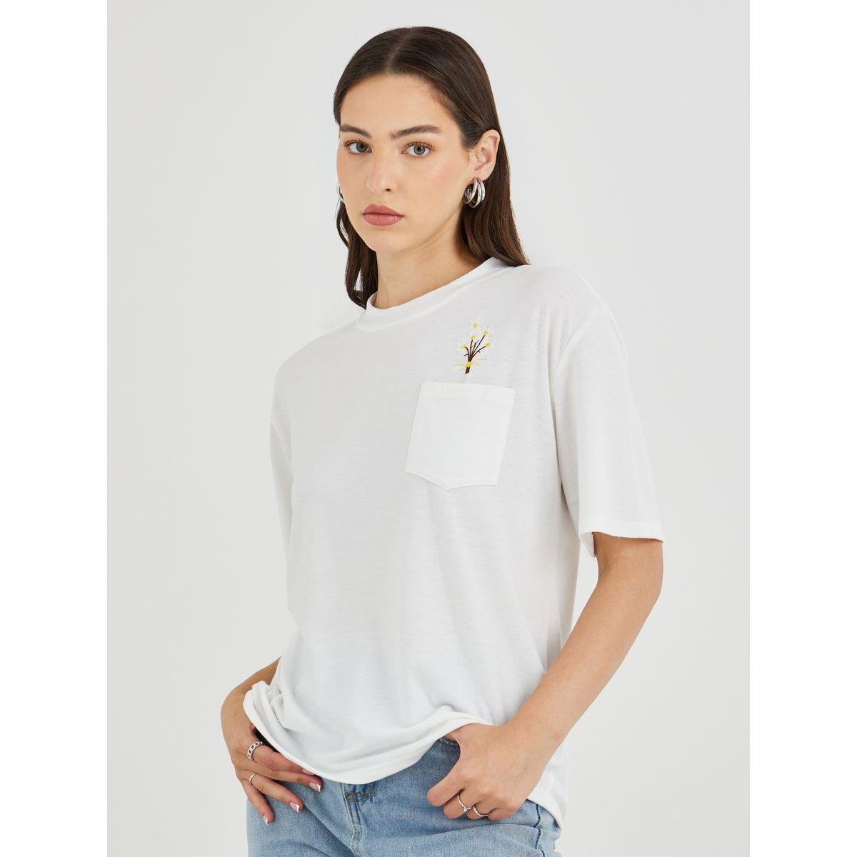 Styli Floral Embroidered Round Neck T-Shirt-women-clothing-tshirts-image-3