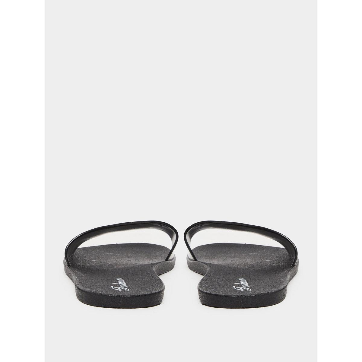 Take Two Black Jelly Slides-women-shoes-flipflopsandslides-image-4