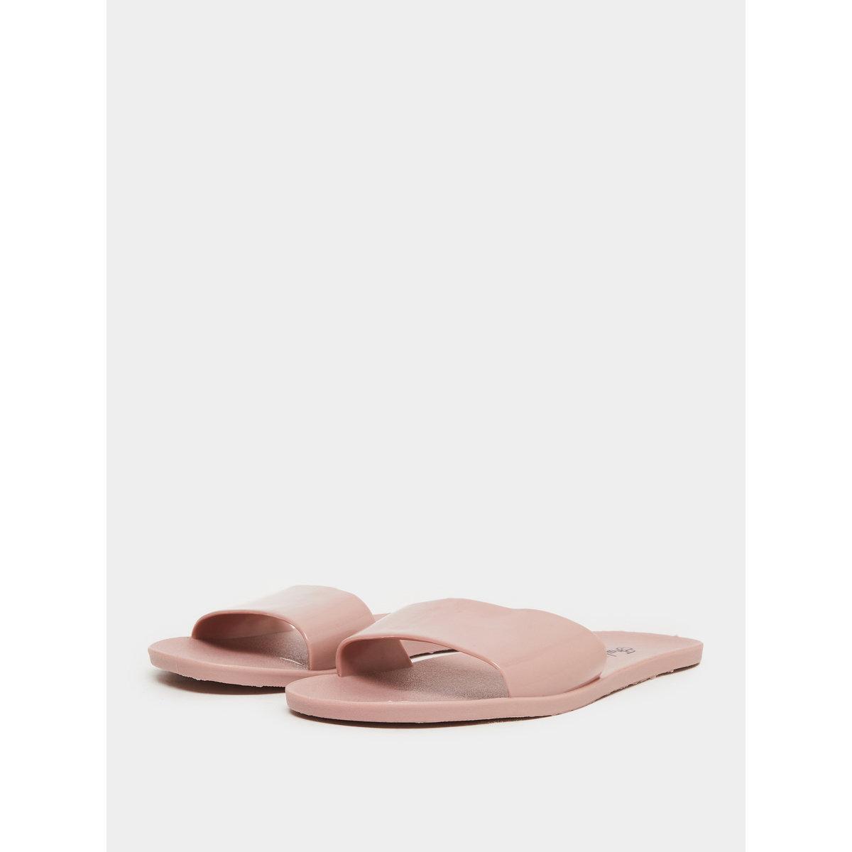 Take Two Pink Jelly Slides-women-shoes-flipflopsandslides-image-2