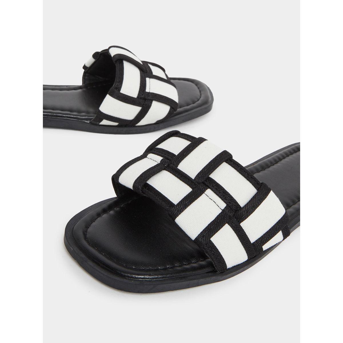 Styli Weaving Vamp Flat Sandals-women-shoes-flipflopsandslides-image-3