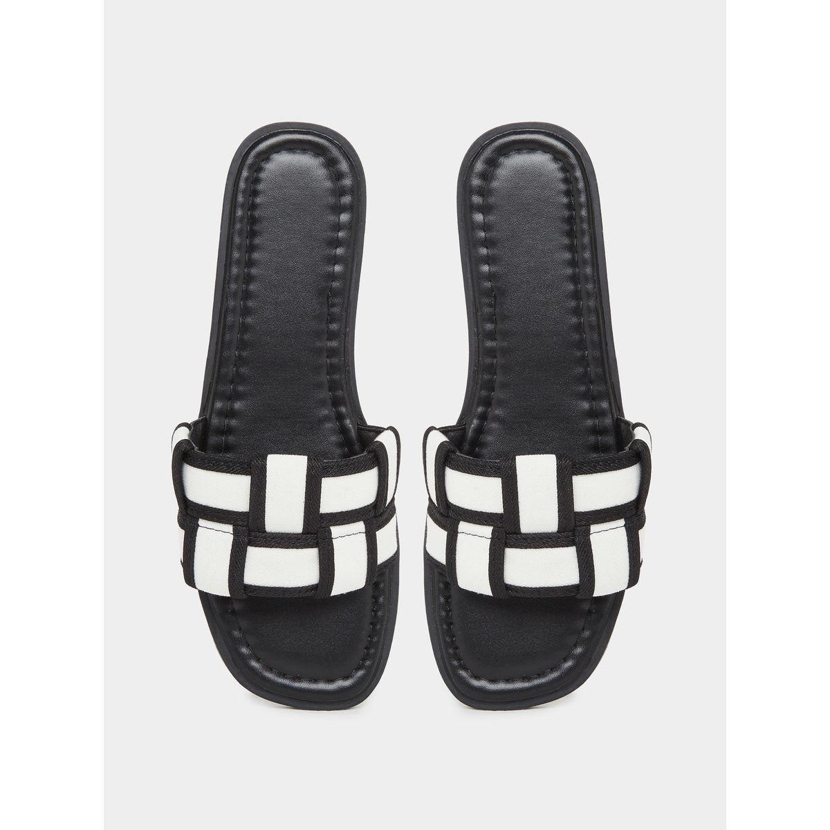 Styli Weaving Vamp Flat Sandals-women-shoes-flipflopsandslides-image-5