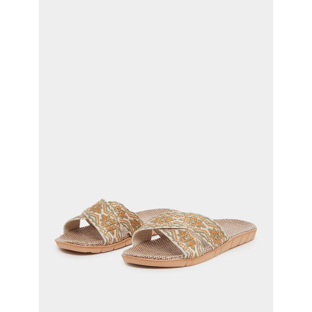 Styli Cross Strap Vamp Flat Sandals-women-shoes-flipflopsandslides-image-2