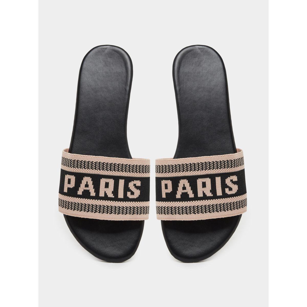 Styli Slogan Strap Flat Sandals-women-shoes-flipflopsandslides-image-5
