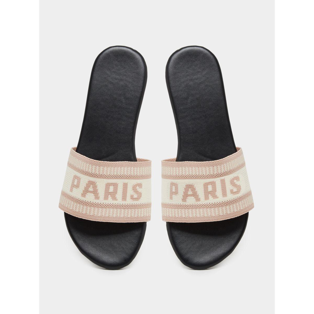 Styli Slogan Strap Flat Sandals-women-shoes-flipflopsandslides-image-5