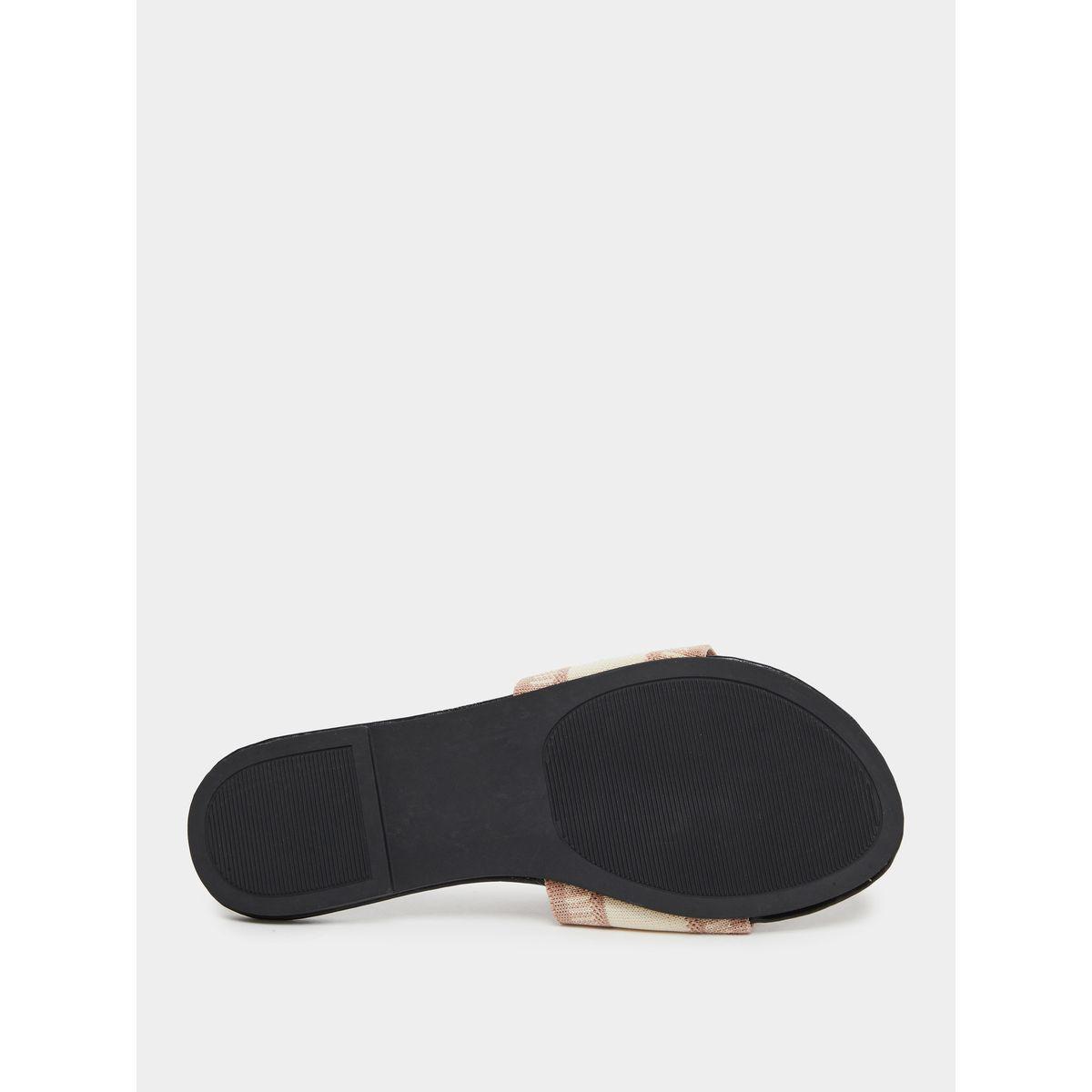Styli Slogan Strap Flat Sandals-women-shoes-flipflopsandslides-image-6
