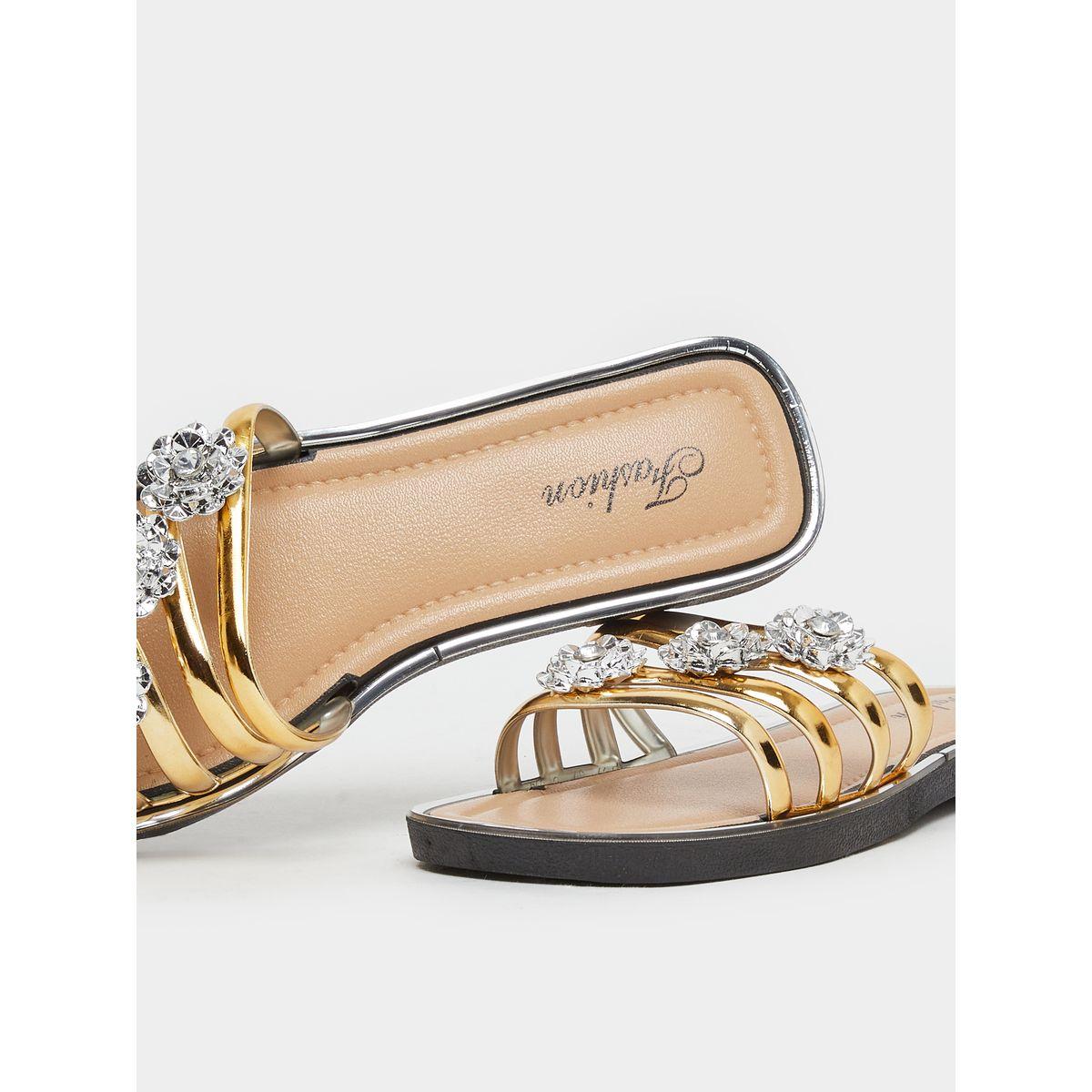 صندل فلات بتفاصيل فيونكة-women-shoes-flipflopsandslides-image-3
