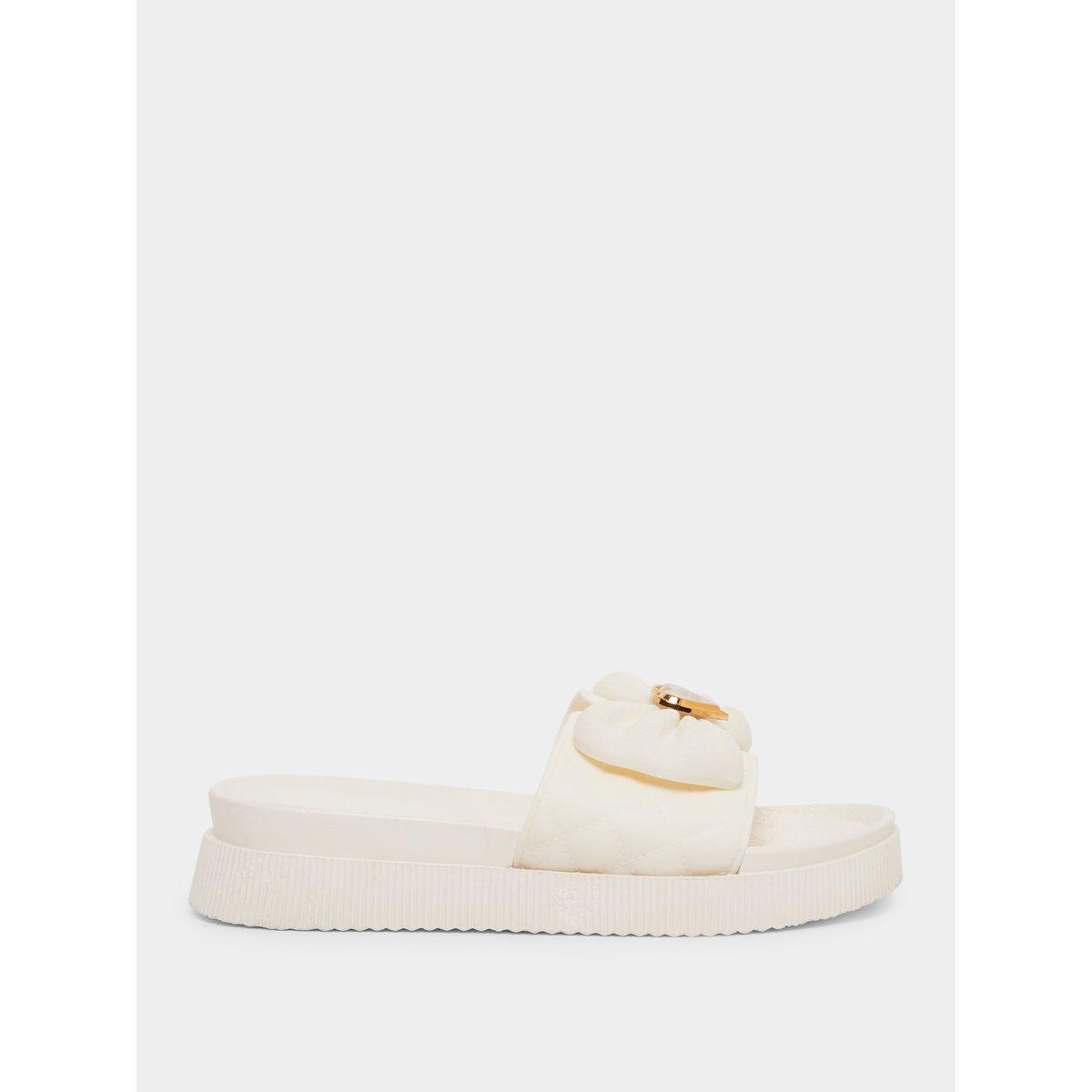 صندل فلات مزين بفيونكة-women-shoes-sandals-flats-image-1