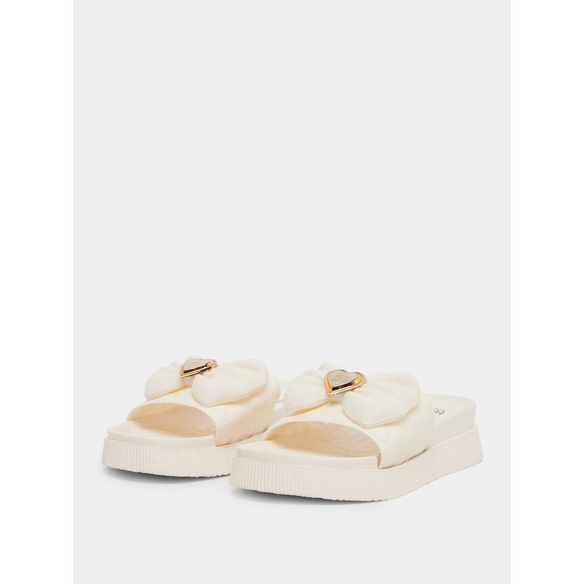 صندل فلات مزين بفيونكة-women-shoes-sandals-flats-image-2