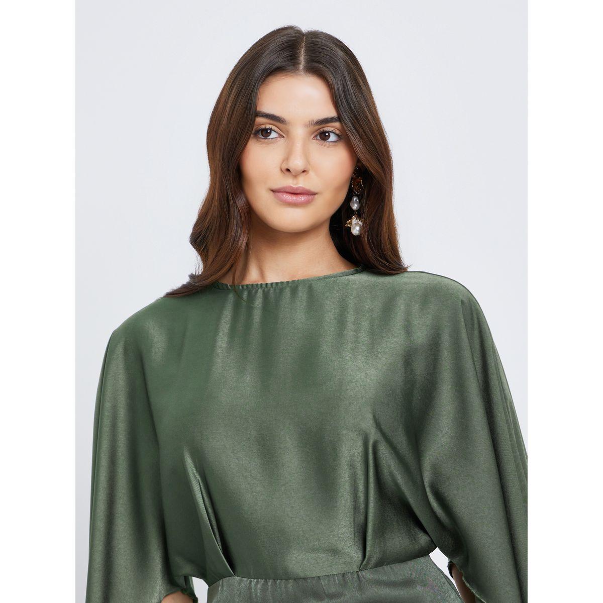 فستان طويل ساتان بأكمام مُنسدلة-women-clothing-dresses-image-4