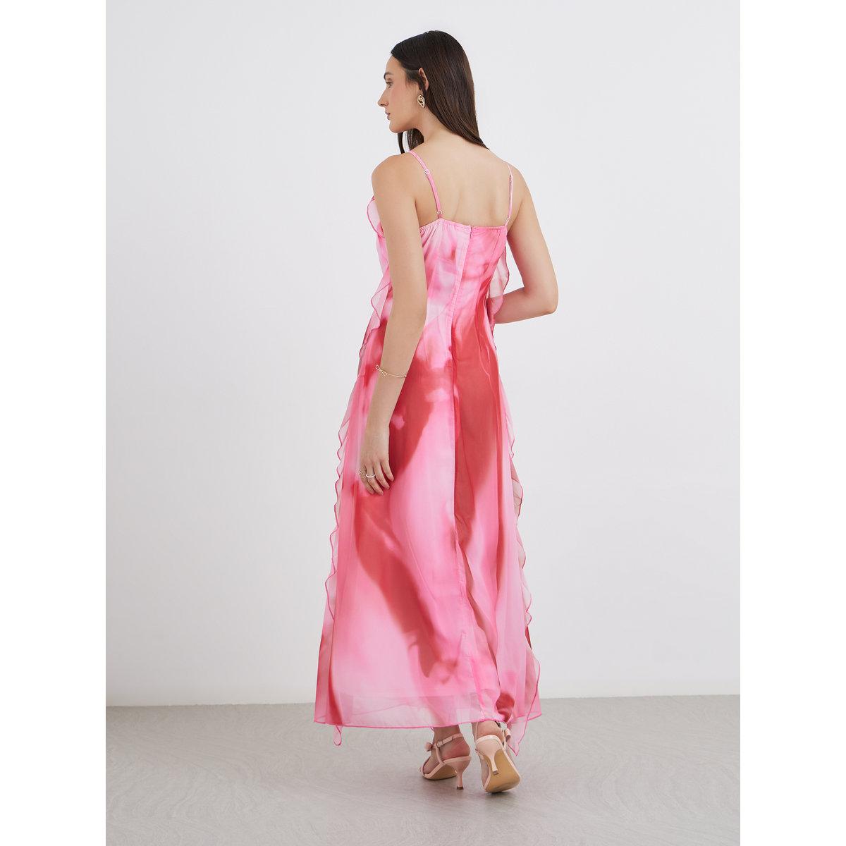 فستان طويل بتفاصيل كشكش مع حمالات-women-clothing-dresses-image-5