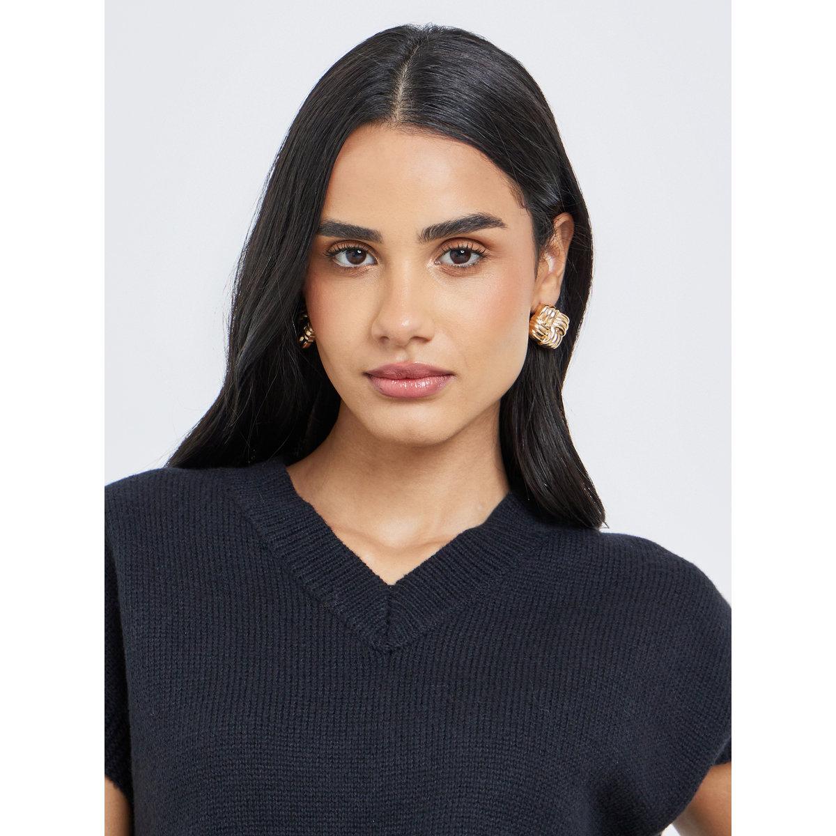 بلوزة كت محبوكة بقصة بوكسي-women-clothing-shirtsandblouses-blouses-image-4