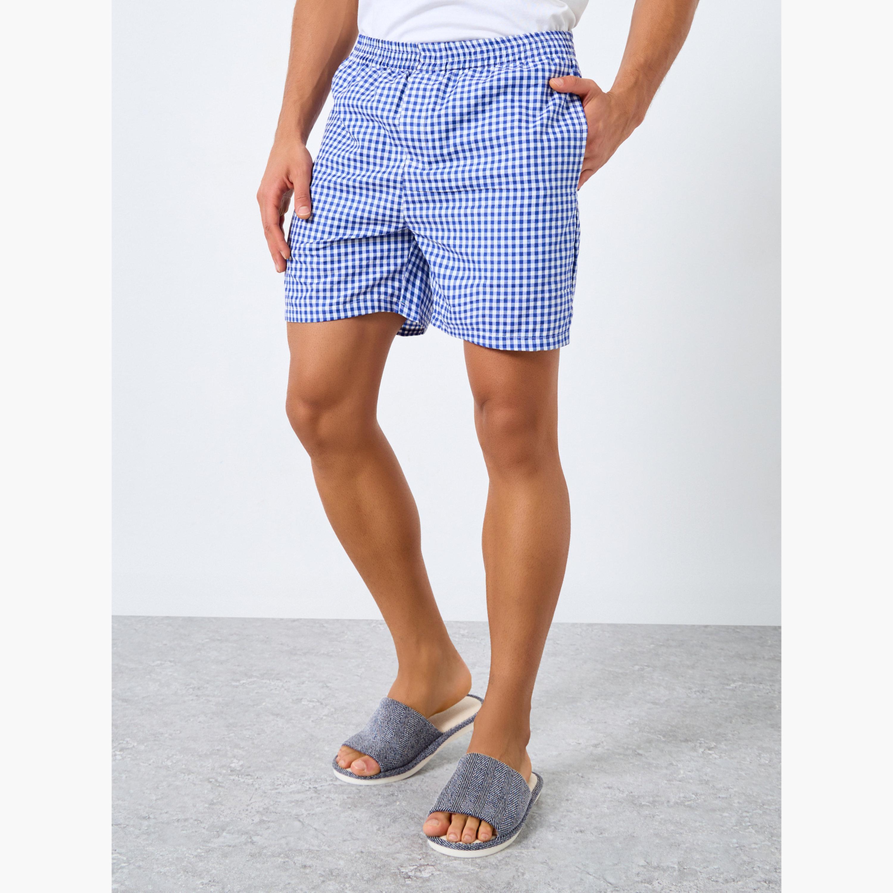 Styli Pack of 2 - Checked Assorted Woven Boxers-men-clothing-innerwear-underwear-image-5