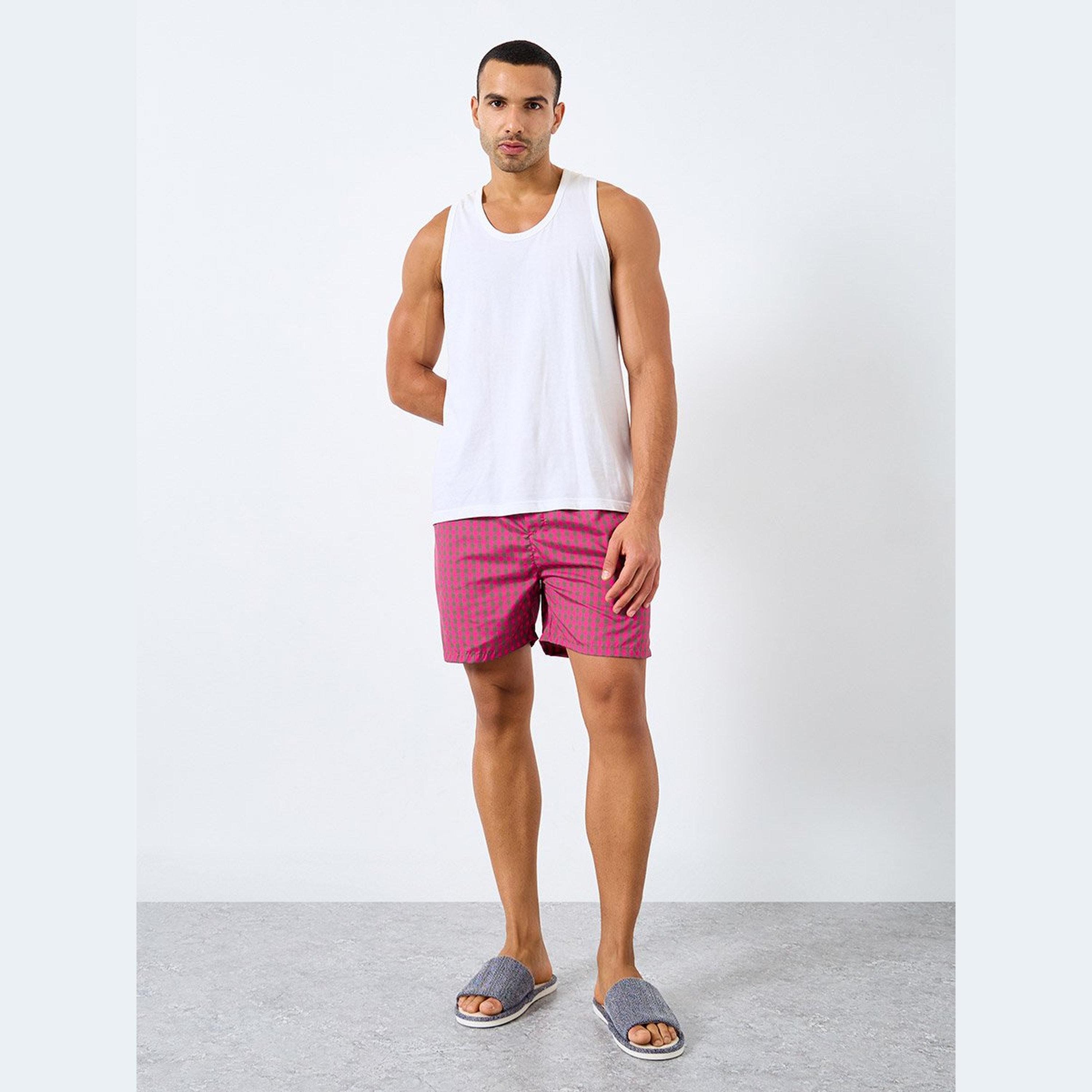 Styli Pack of 2 - Checked Assorted Woven Boxers-men-clothing-innerwear-underwear-image-3