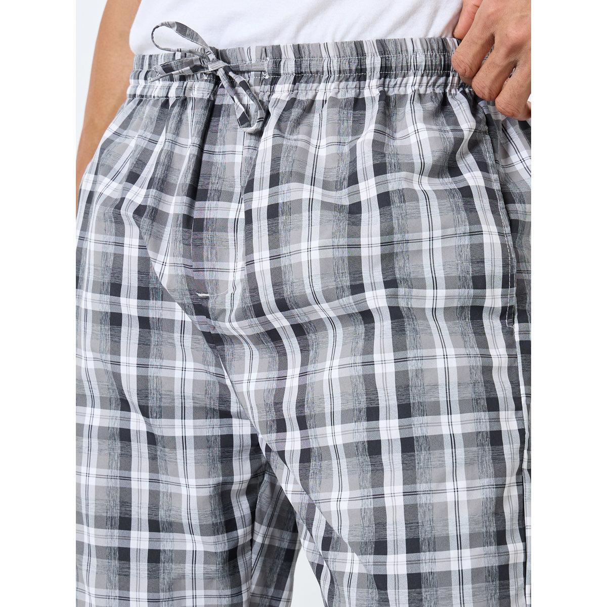 Styli Multi Checkered Cotton Pyjama-men-clothing-nightwear-pyjamaandshorts-image-3