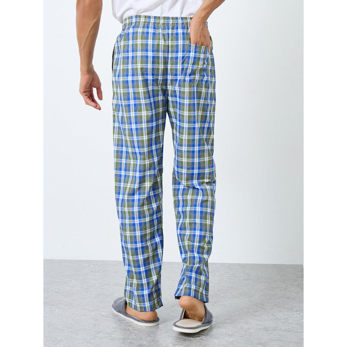 Styli Multi Checkered Cotton Pyjama-men-clothing-nightwear-pyjamaandshorts-image-4