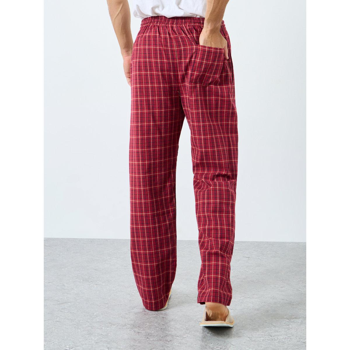 Styli Men Checkered Cotton Pyjama-men-clothing-nightwear-pyjamaandshorts-image-4