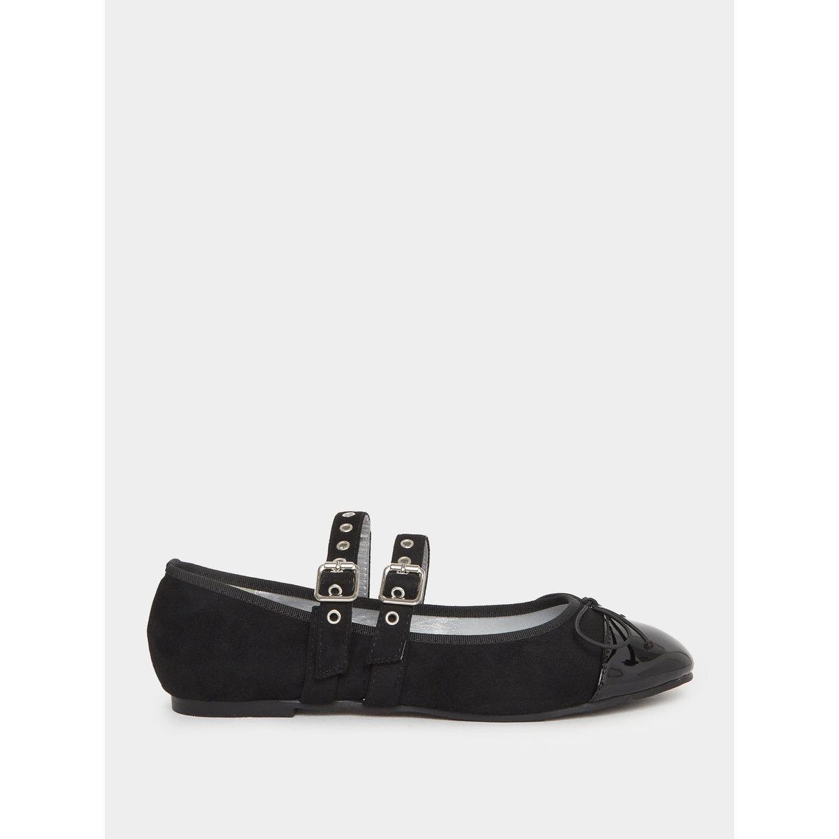 حذاء ماري جين بتفاصيل إبزيم-women-shoes-ballerinas-image-2