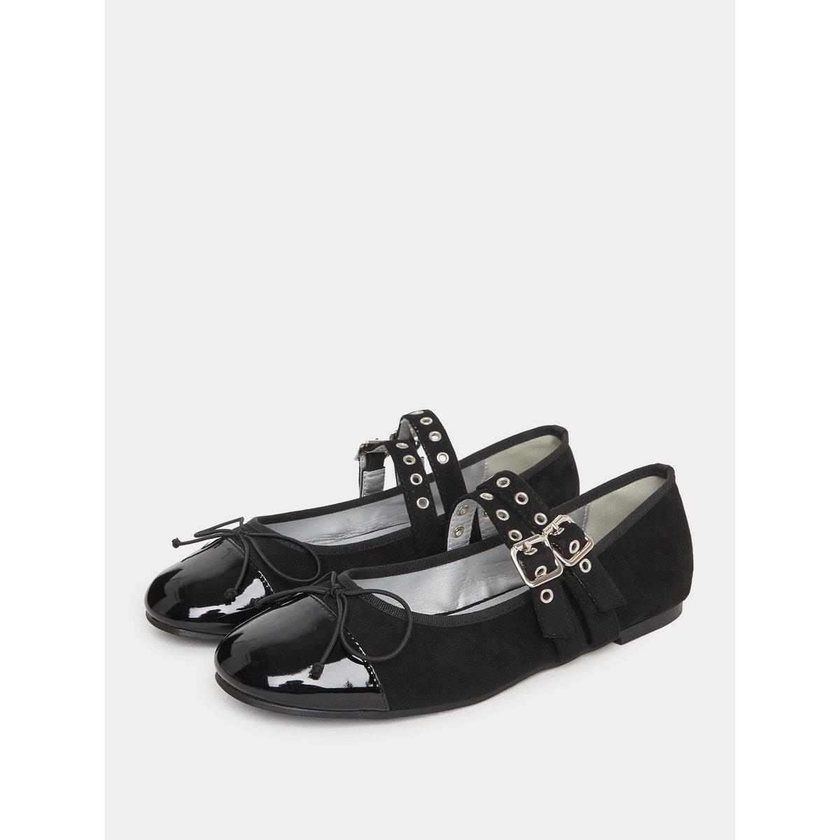 Styli Double Buckle Marry Jane Shoes-women-shoes-ballerinas-image-3