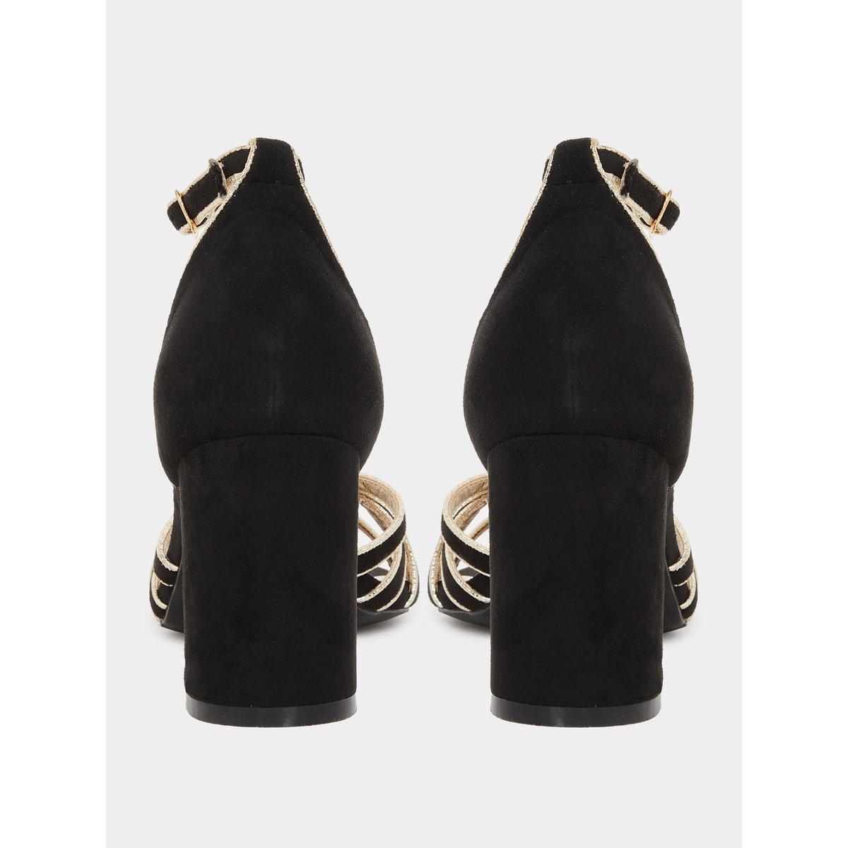 Styli Sling Back Block Heel Sandals-women-shoes-sandals-heeled-image-5