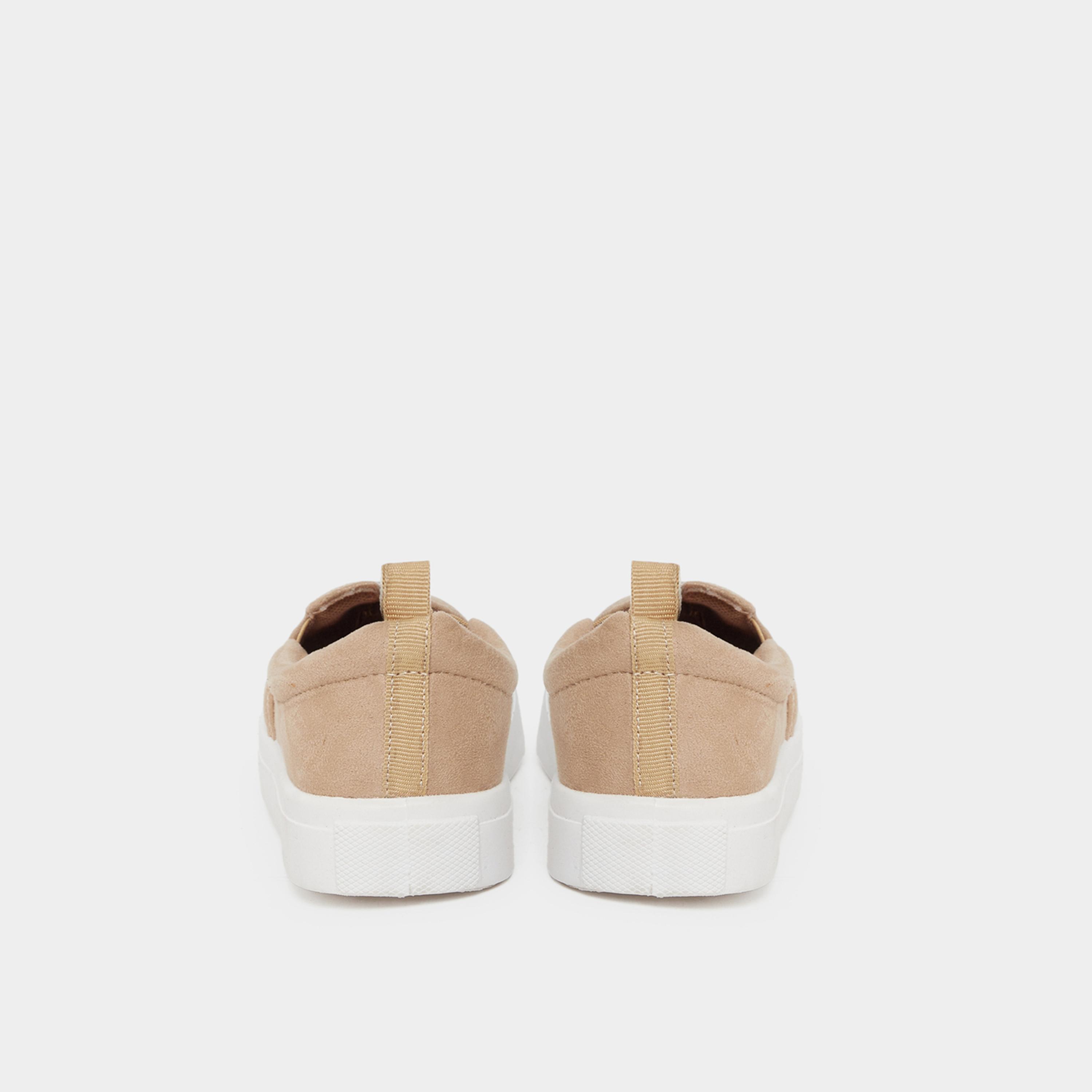 ستايلي - حذاء كاجوال سهل الارتداء بمظهر جلد سويدي للرجال-men-shoes-sneakers-image-5