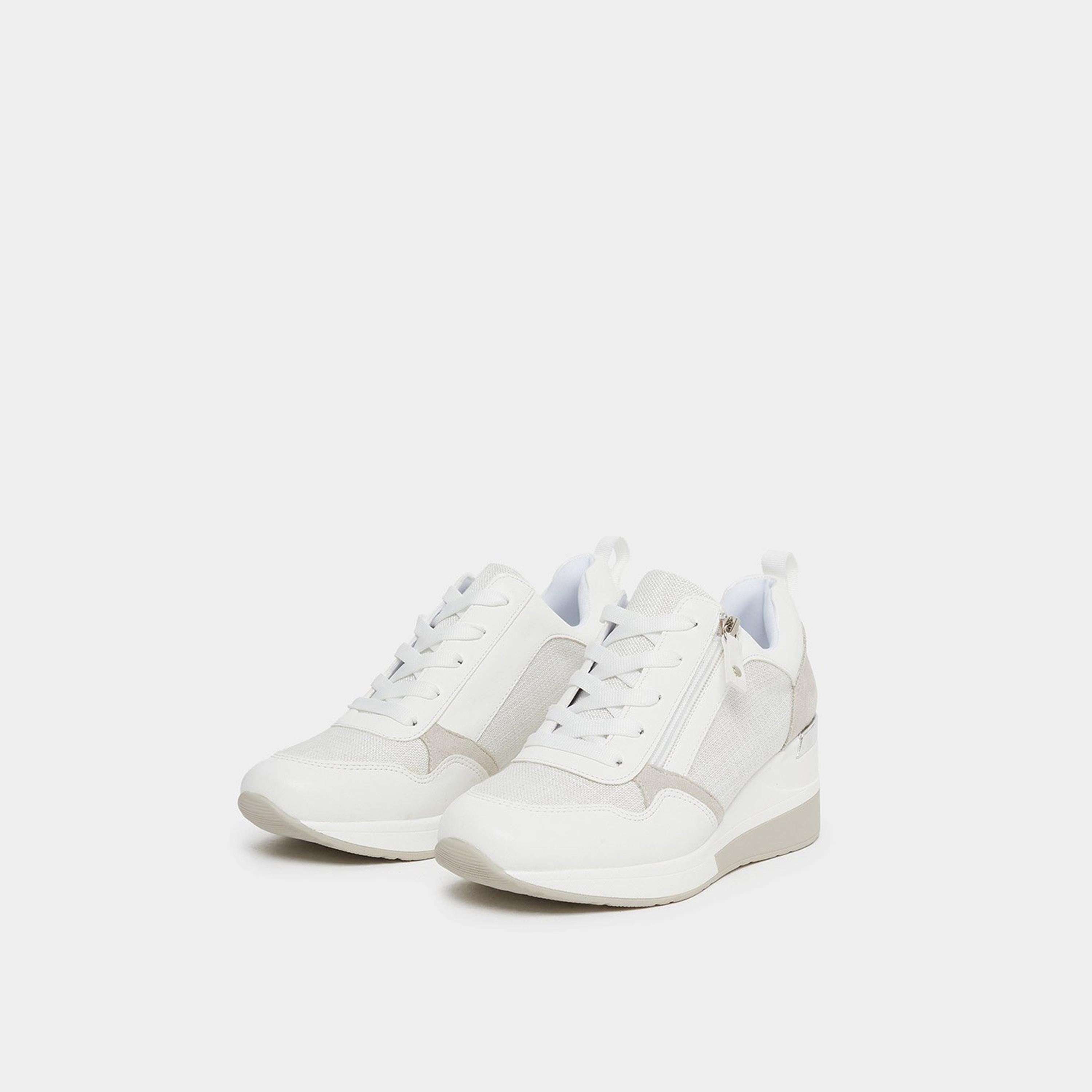 Styli Women Textured Zip Detail Sneakers-women-shoes-sneakers-image-1