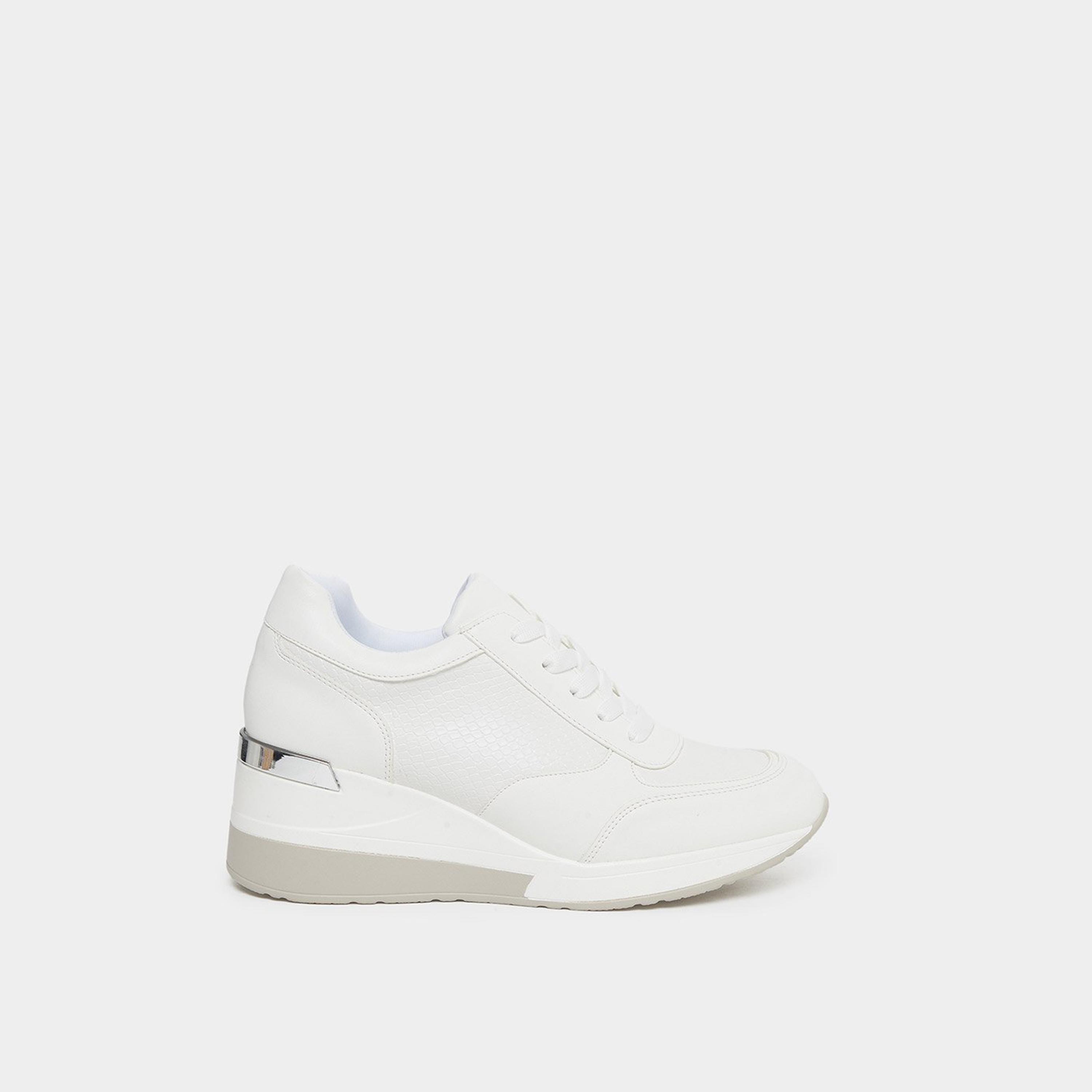 ستايلي - حذاء رياضي برباط ذو ملمس منسوج-women-shoes-sneakers-image-3