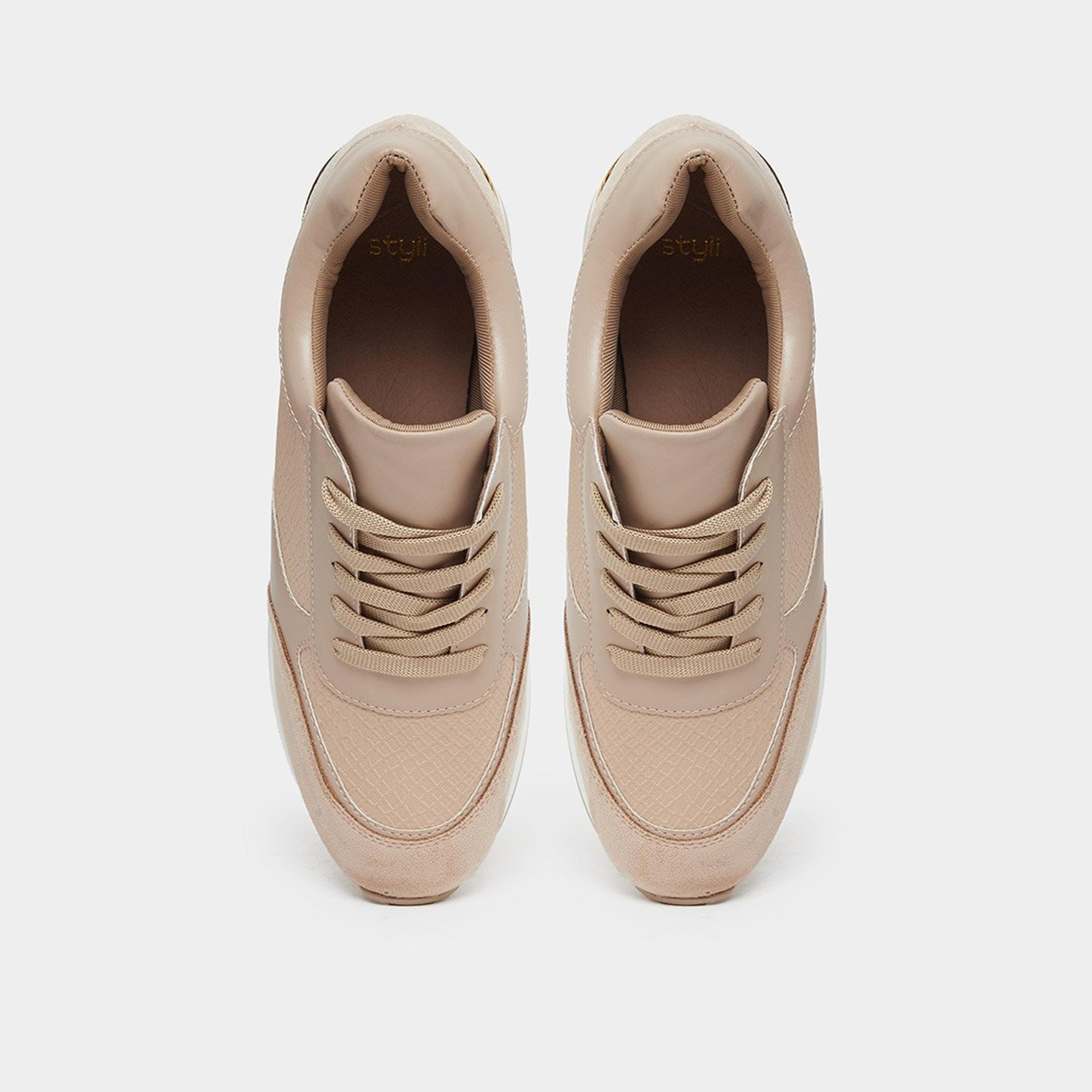 Styli Women Wedge Heeled Lace Up Sneakers-women-shoes-sneakers-image-6