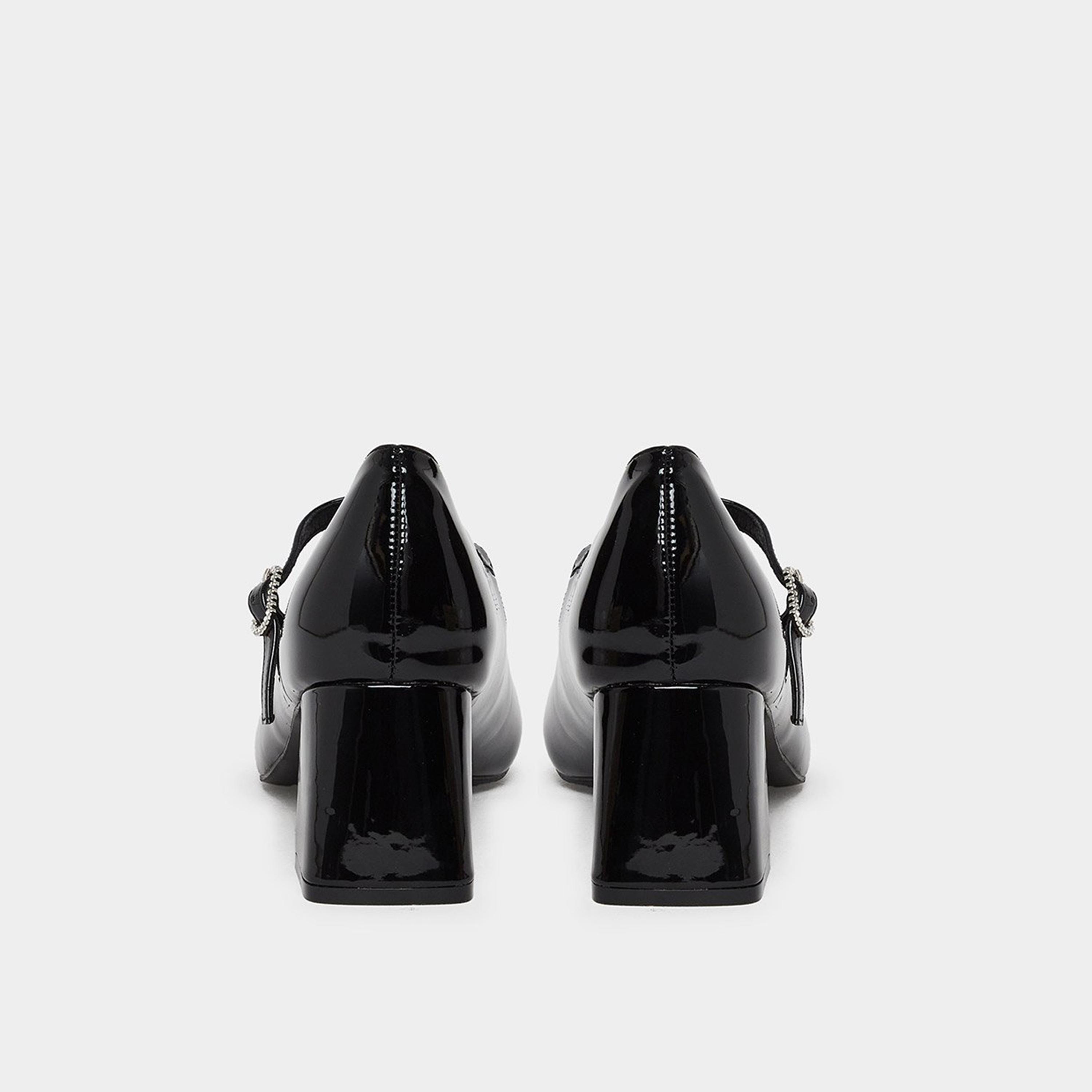 ستايلي - حذاء ماري جين أسود لامع-women-shoes-heels-image-5