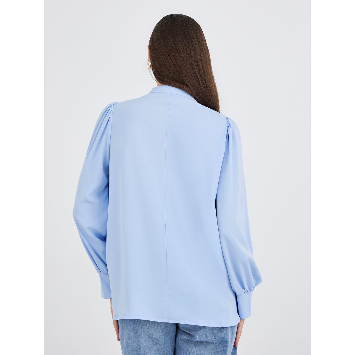 بلوزة بزهور دانتيل وأكمام بالون-women-clothing-shirtsandblouses-shirts-image-4