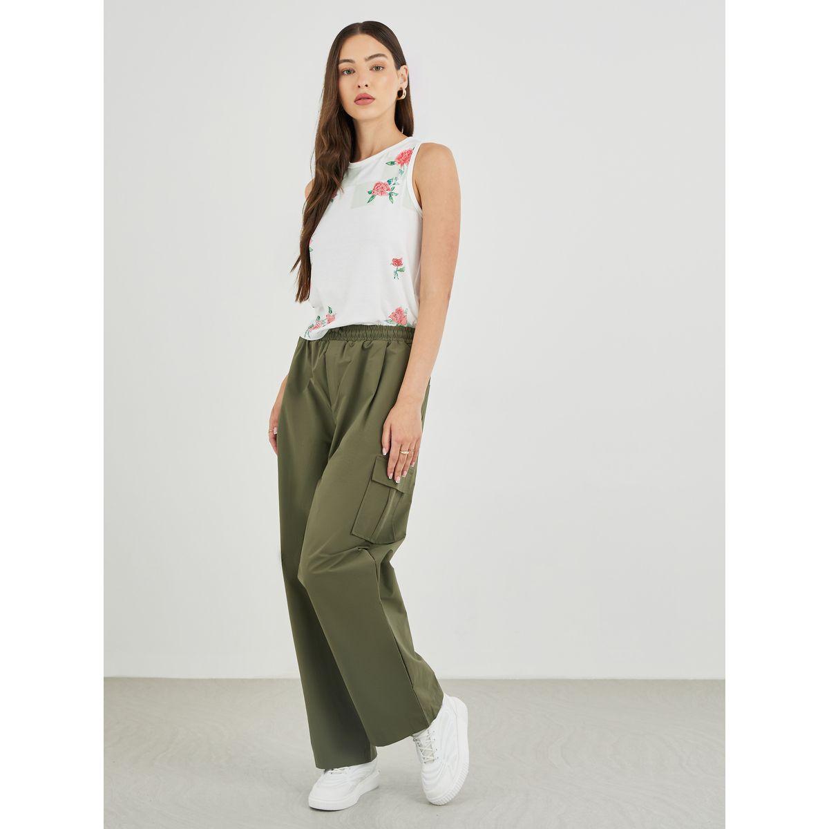 تيشيرت بلا أكمام مطبع بزهور-women-clothing-tshirts-image-2