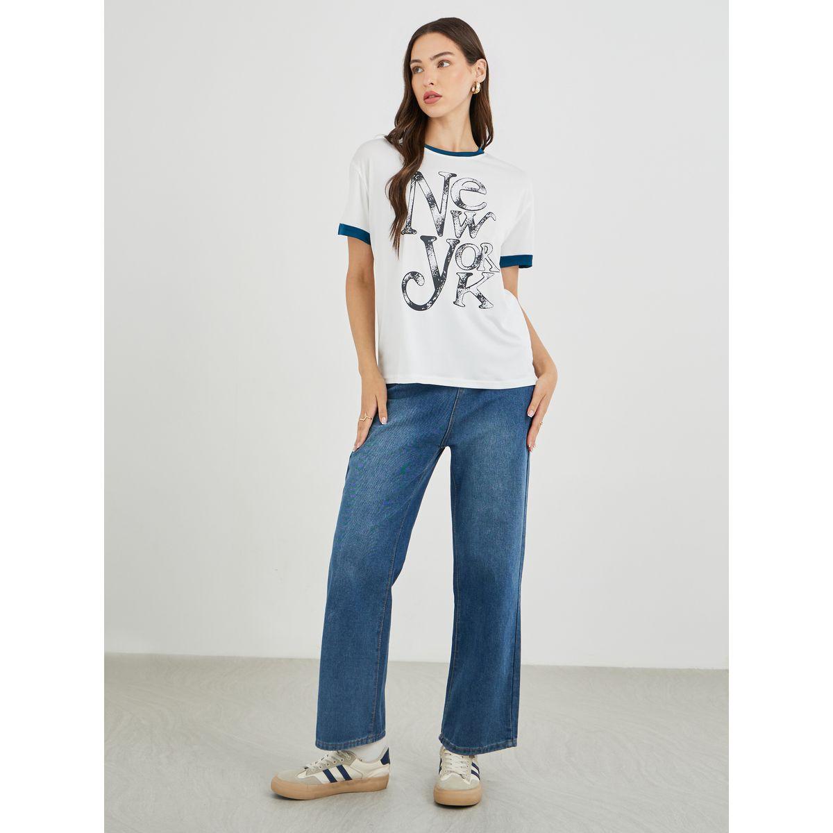Styli Slogan Printed Oversize T-Shirt-women-clothing-tshirts-image-2