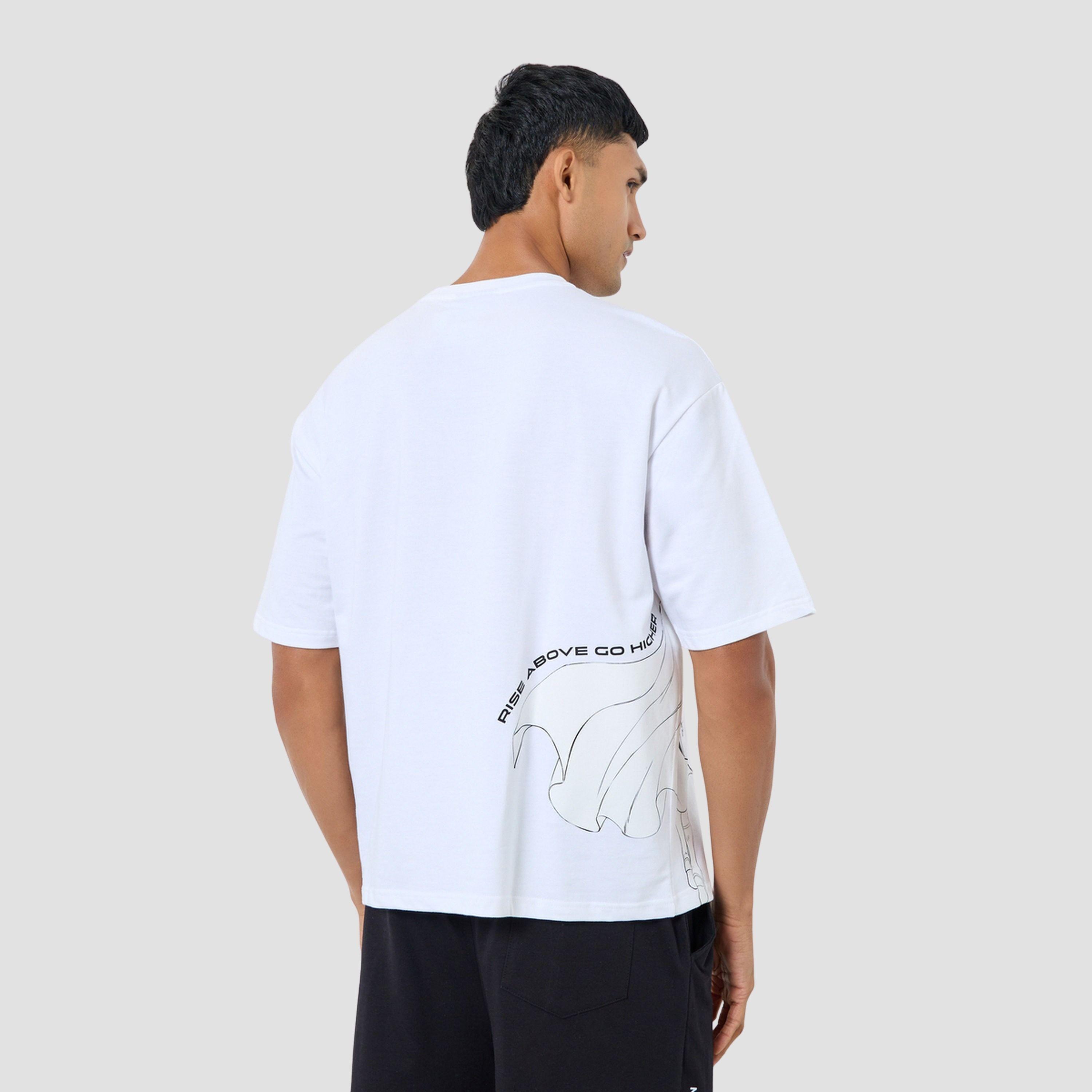 Styli Men White Graphic Oversized Superman T-Shirt-men-clothing-tshirtsandpolos-tshirts-image-4