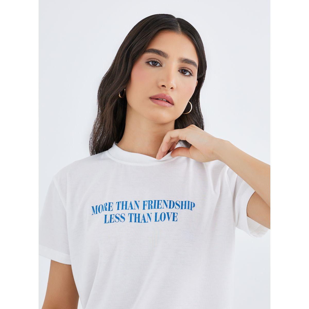 Styli Slogan Print Round Neck T-Shirt-women-clothing-tshirts-image-3