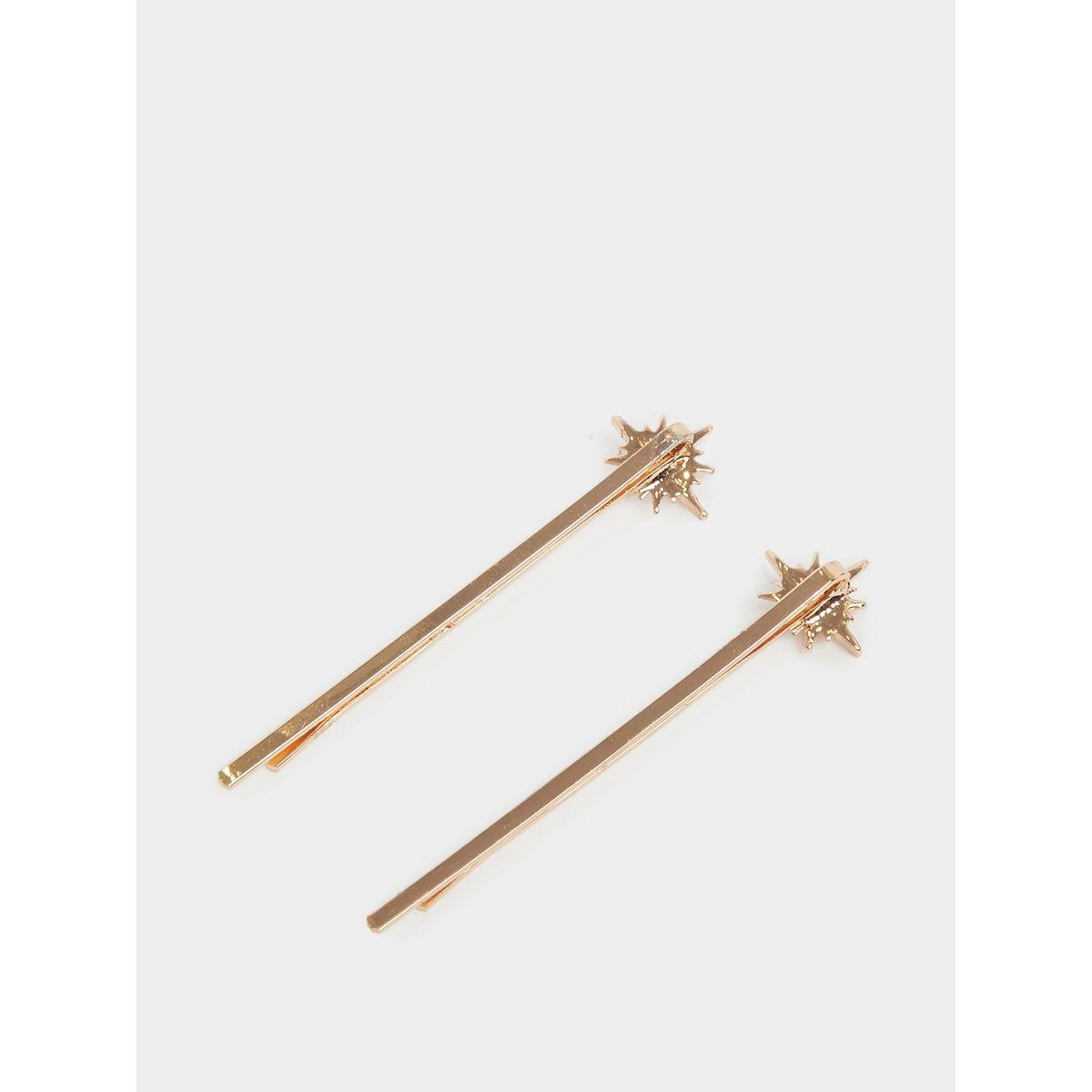 مجموعة من 2 - مشبك شعر بتفاصيل مُنمقة-women-hairaccessories-image-2