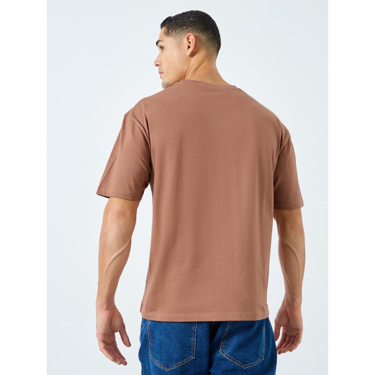 Styli Men Oversized Slogan Print T-Shirt-men-clothing-tshirtsandpolos-tshirts-image-4
