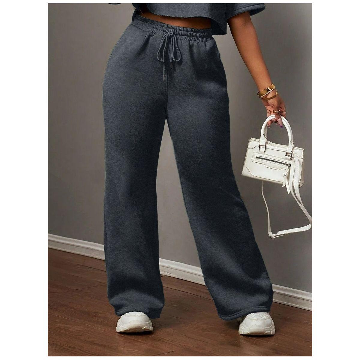 جوغر سادة بتفاصيل أربطة-women-clothing-bottoms-joggers-image-6