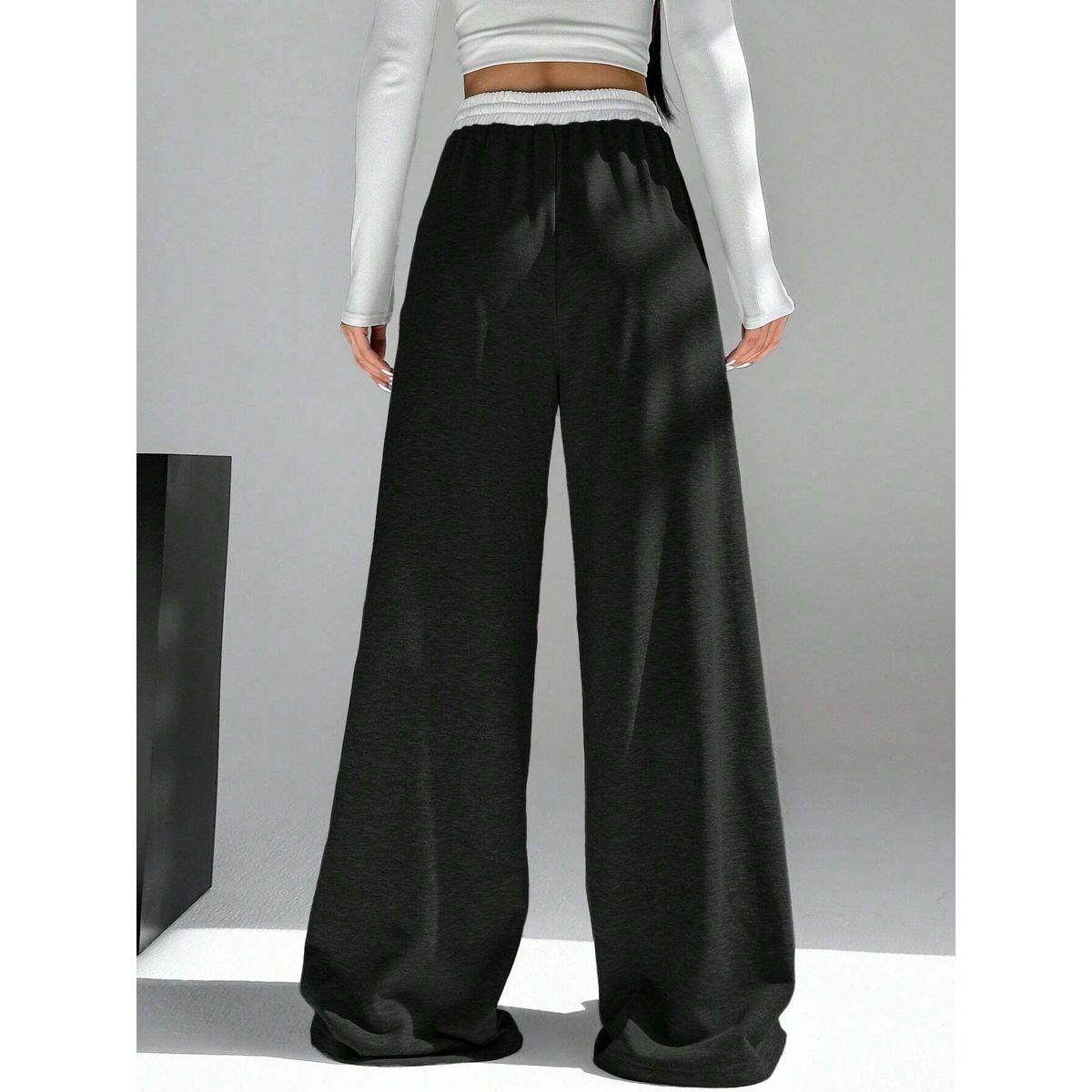 جوغر فضفاض بتفاصيل خصر مُتباين-women-clothing-bottoms-joggers-image-2