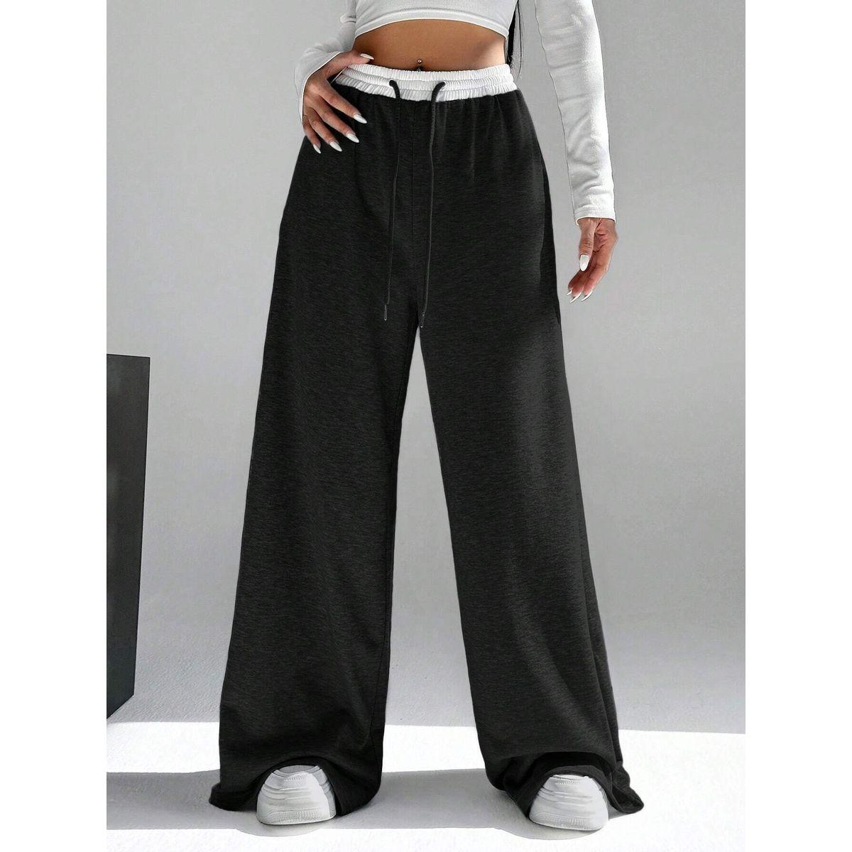 جوغر فضفاض بتفاصيل خصر مُتباين-women-clothing-bottoms-joggers-image-3