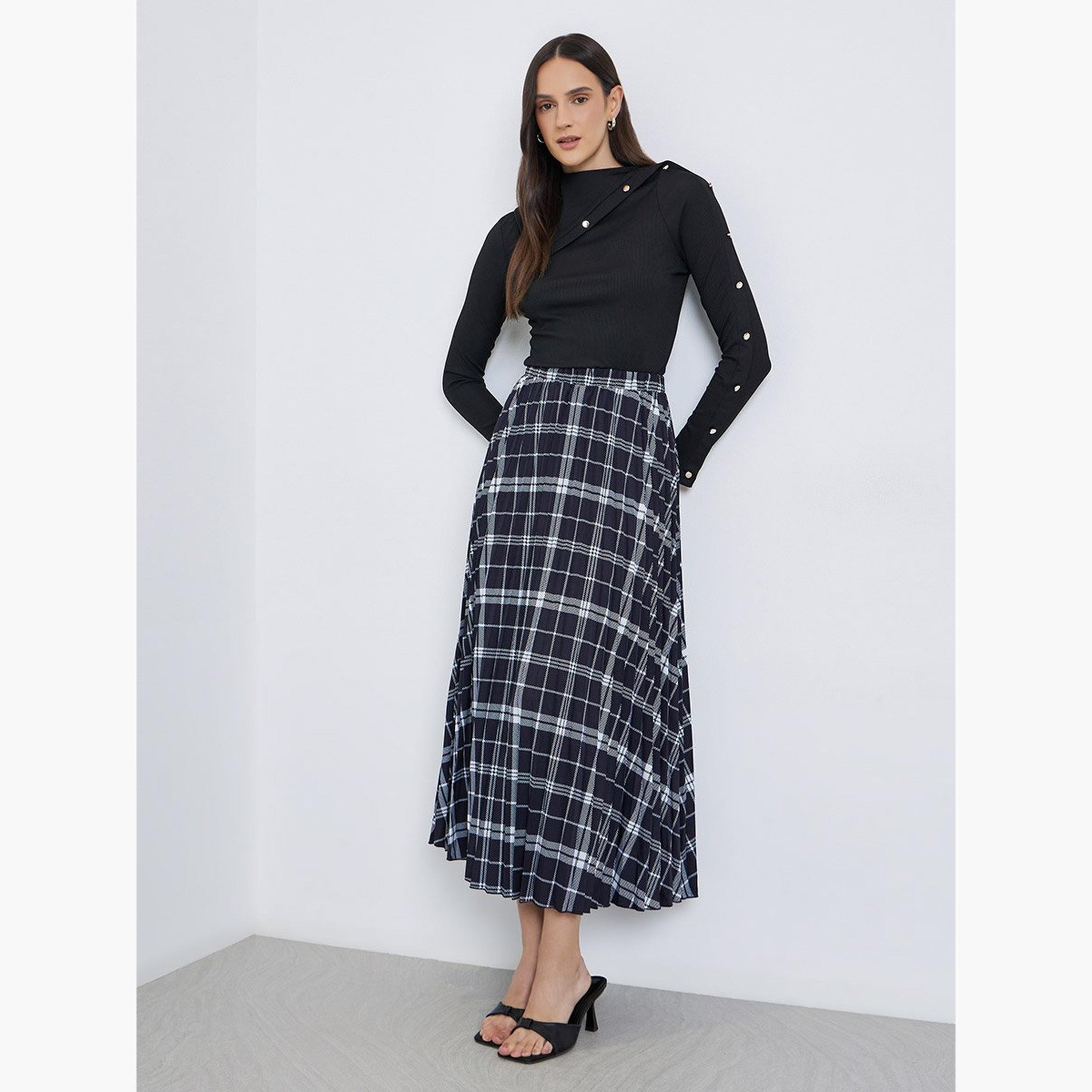 ستايلي - بلوزة بأكمام طويلة وتفاصيل أزرار-women-clothing-shirtsandblouses-blouses-image-3
