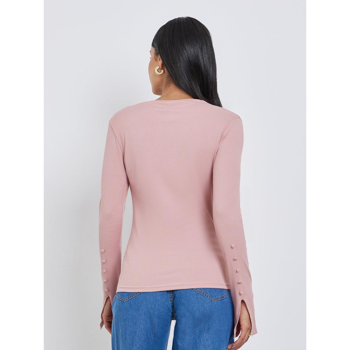 بلوزة بتفاصيل بارزة الملمس-women-clothing-shirtsandblouses-blouses-image-5
