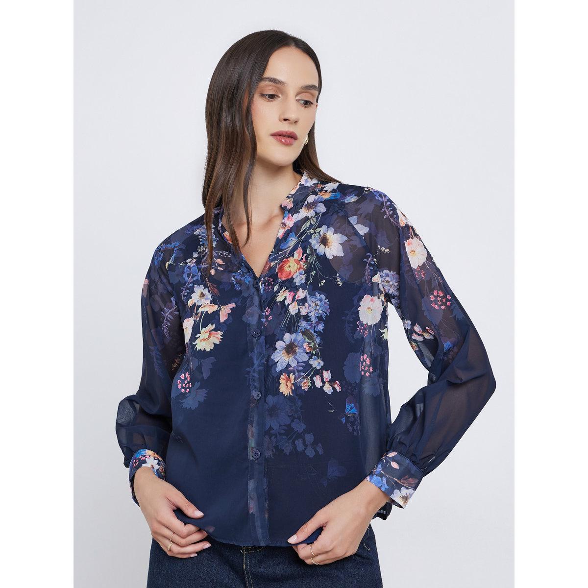 بلوزة بطبعة زهور وأكمام بالون-women-clothing-shirtsandblouses-blouses-image-3