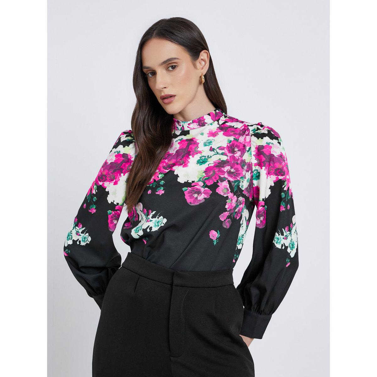 Styli Floral Print Long Sleeve Blouse-women-clothing-shirtsandblouses-blouses-image-1