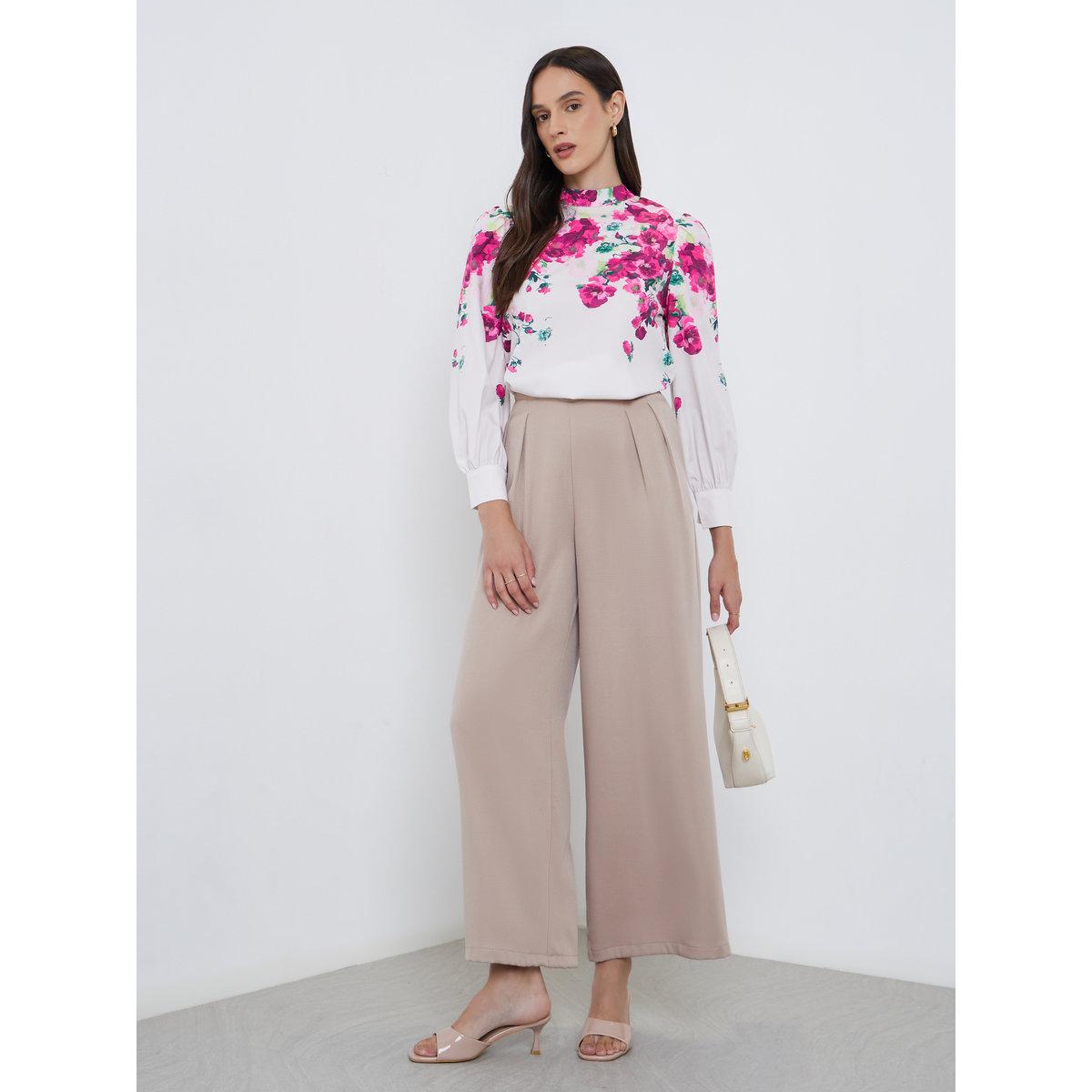 بلوزة بطبعة زهور وأكمام طويلة-women-clothing-shirtsandblouses-blouses-image-2