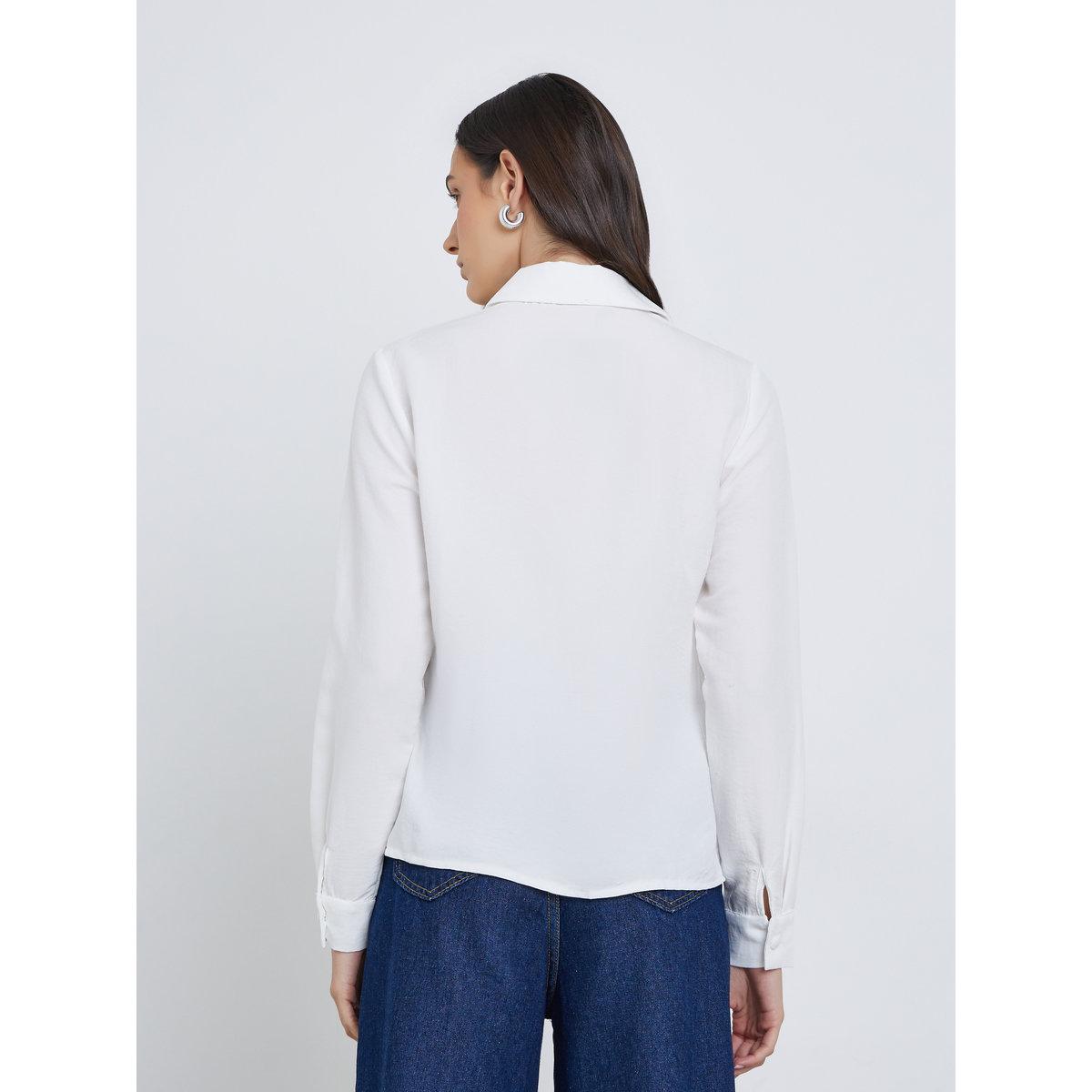 Styli Layered Striped Long Sleeve Buttoned Shirt-women-clothing-shirtsandblouses-shirts-image-4