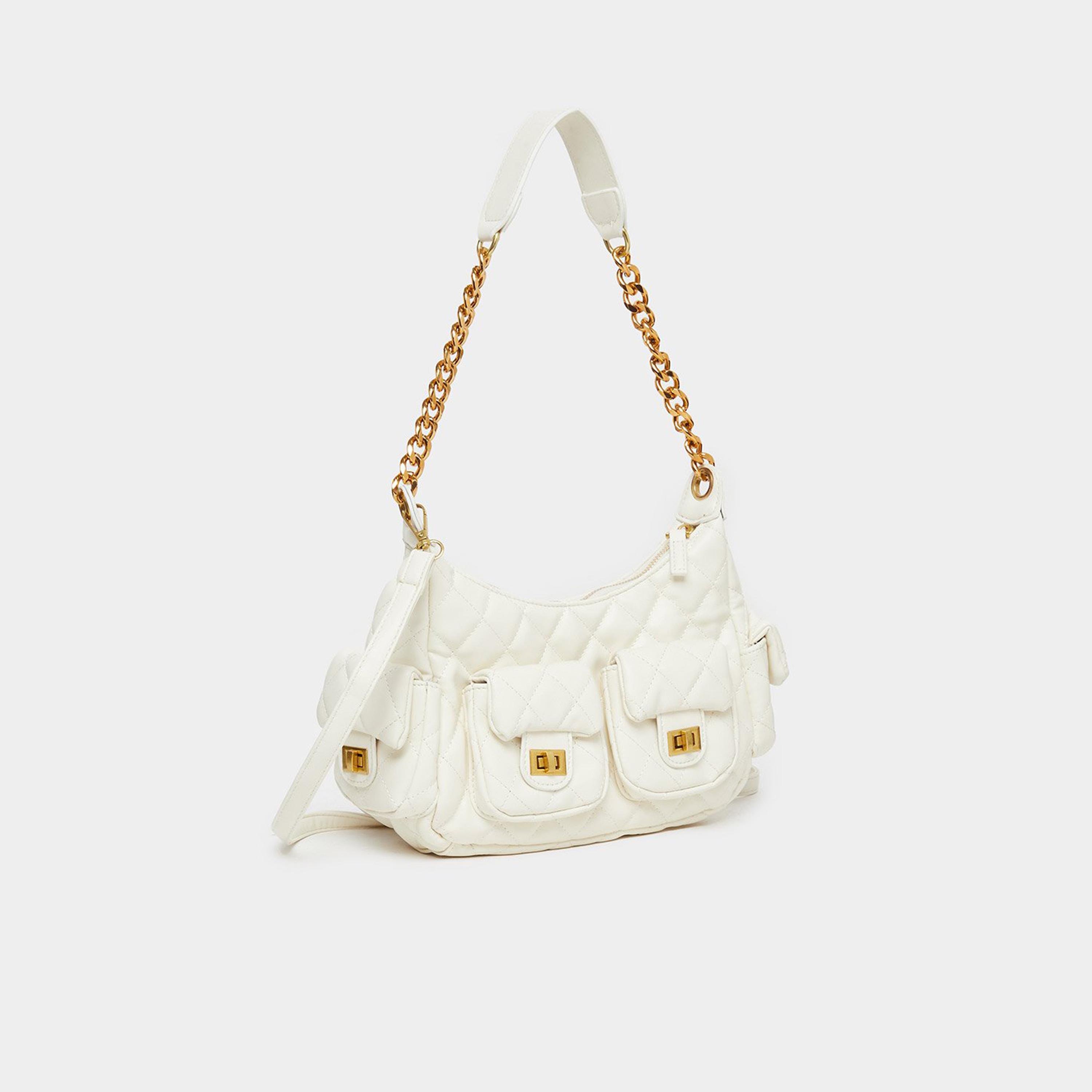 ستايلي - شنطة يد متعددة الجيوب مع حزام سلسلة-women-bagsandwallets-handbags-image-4