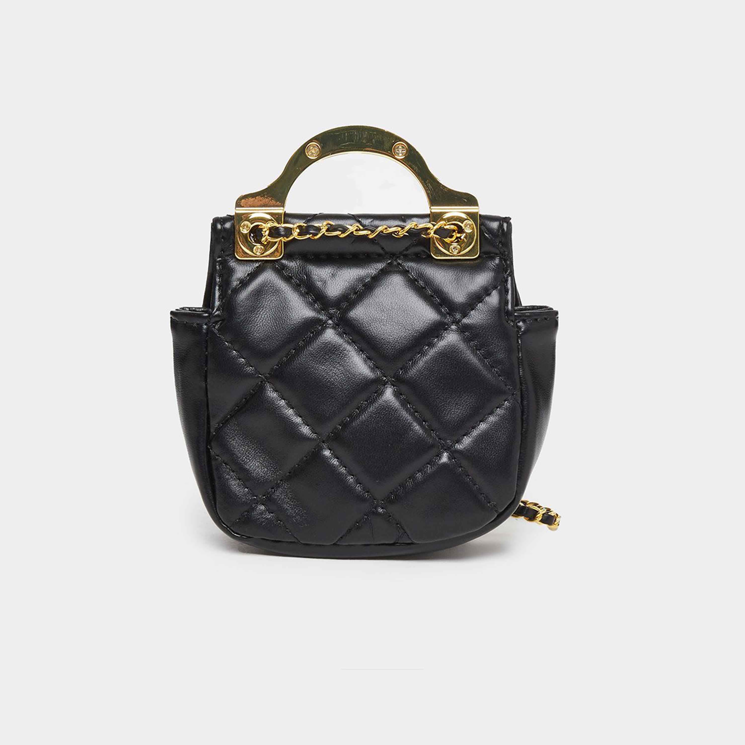 Styli Quilted Handbag with Chain Strap-women-bagsandwallets-handbags-image-4