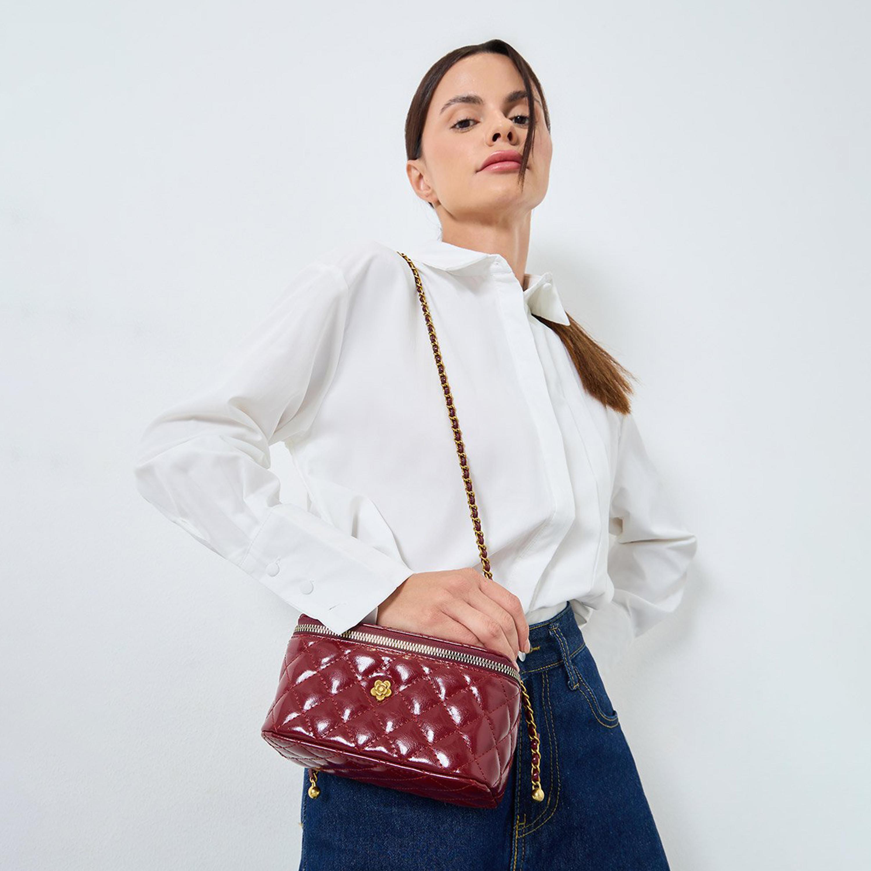 Styli Diamond Quilted Crossbody Bag-women-bagsandwallets-handbags-image-2