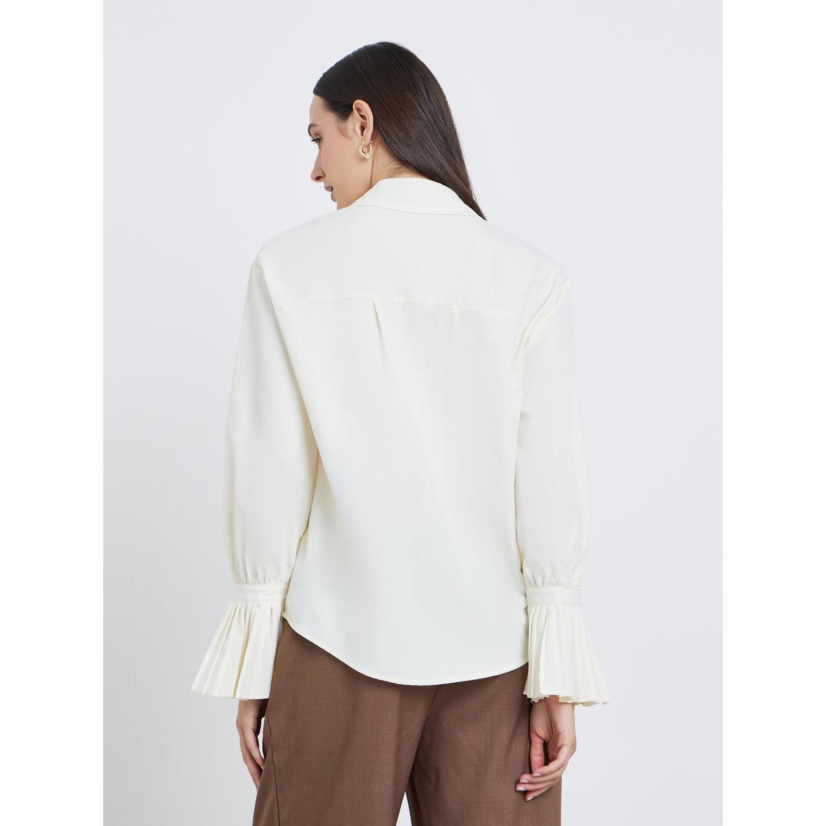 بلوزة سادة بقصة عادية-women-clothing-shirtsandblouses-shirts-image-5
