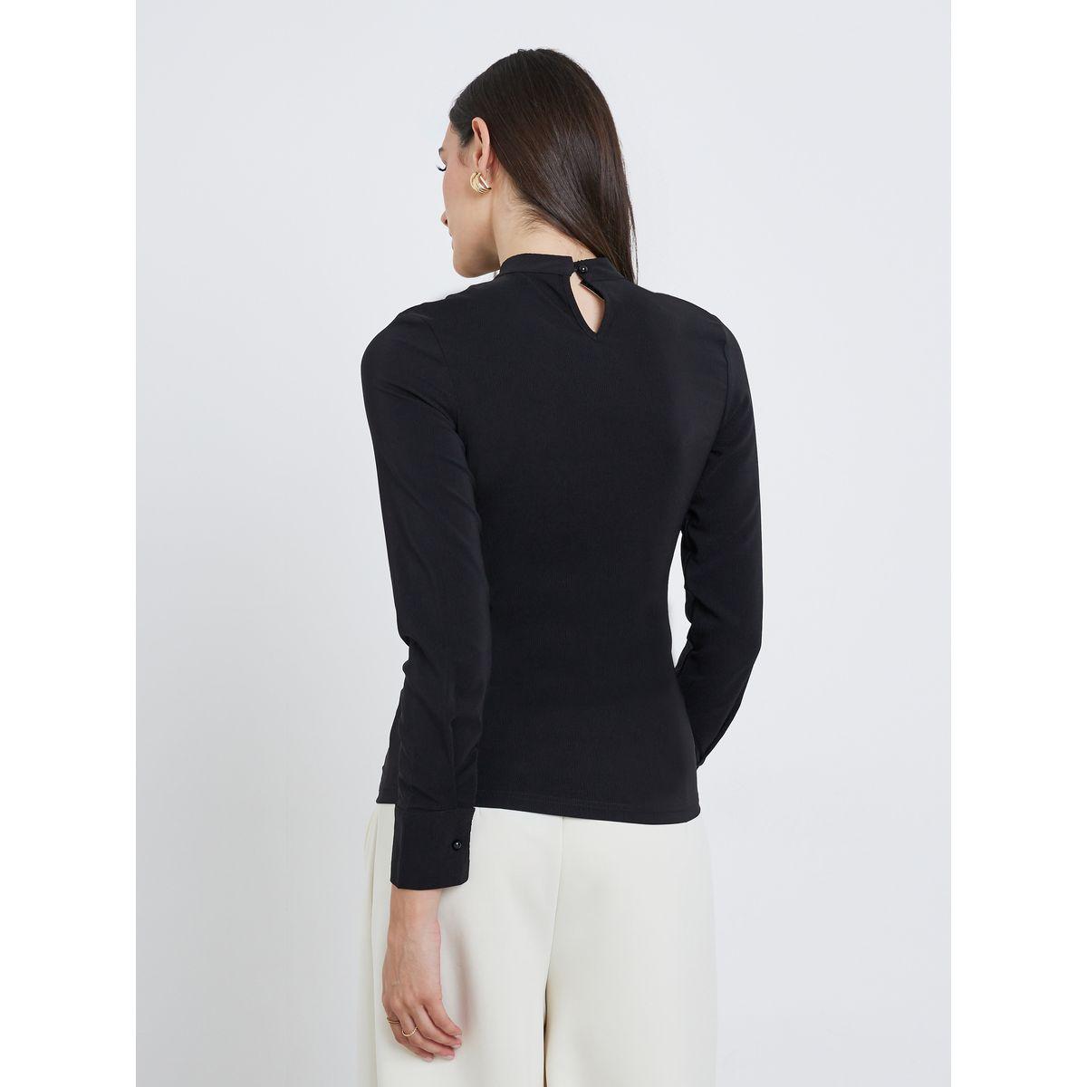 بلوزة بتفاصيل كسرات وأكمام طويلة-women-clothing-shirtsandblouses-blouses-image-6