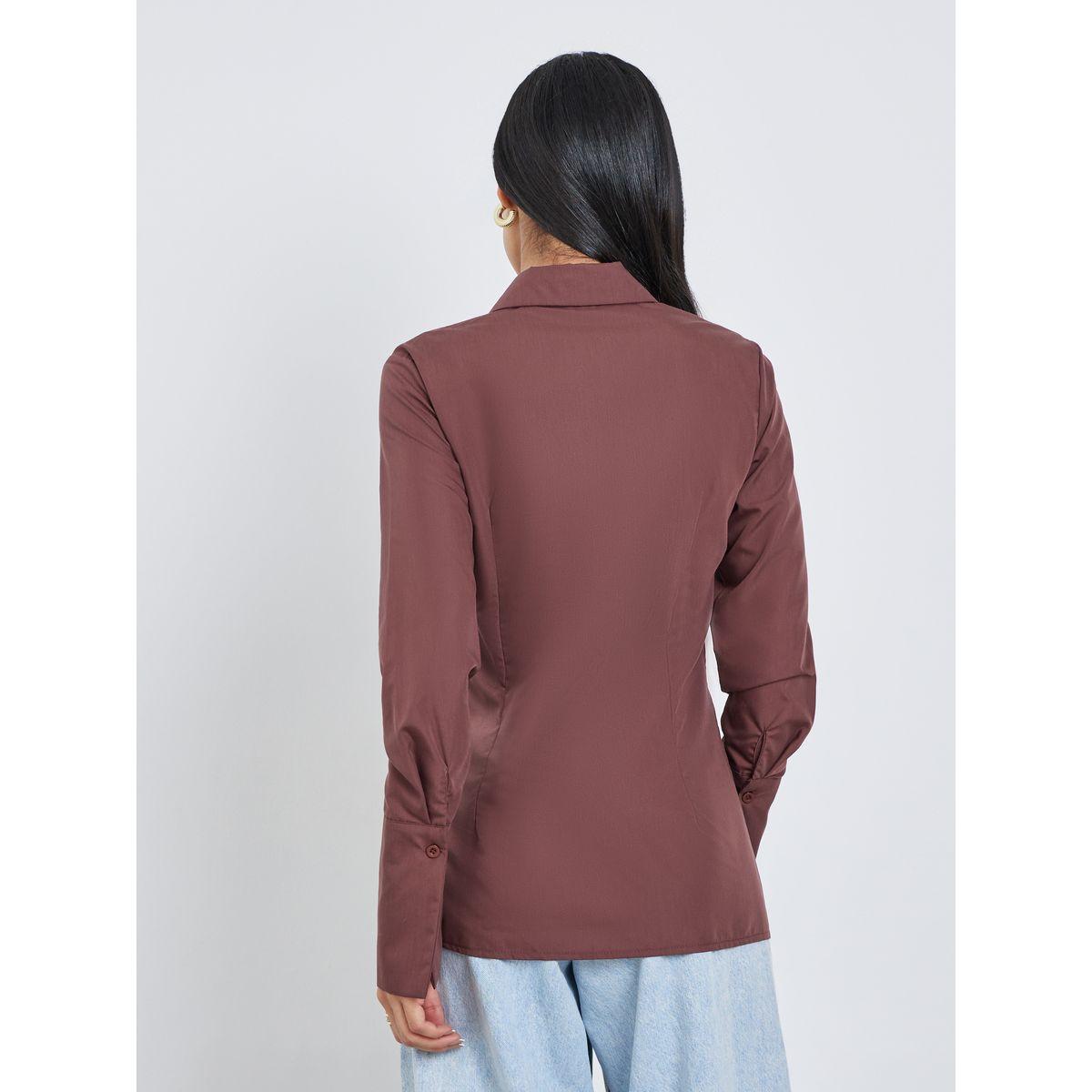 بلوزة سادة بتفاصيل أزرار-women-clothing-shirtsandblouses-shirts-image-4